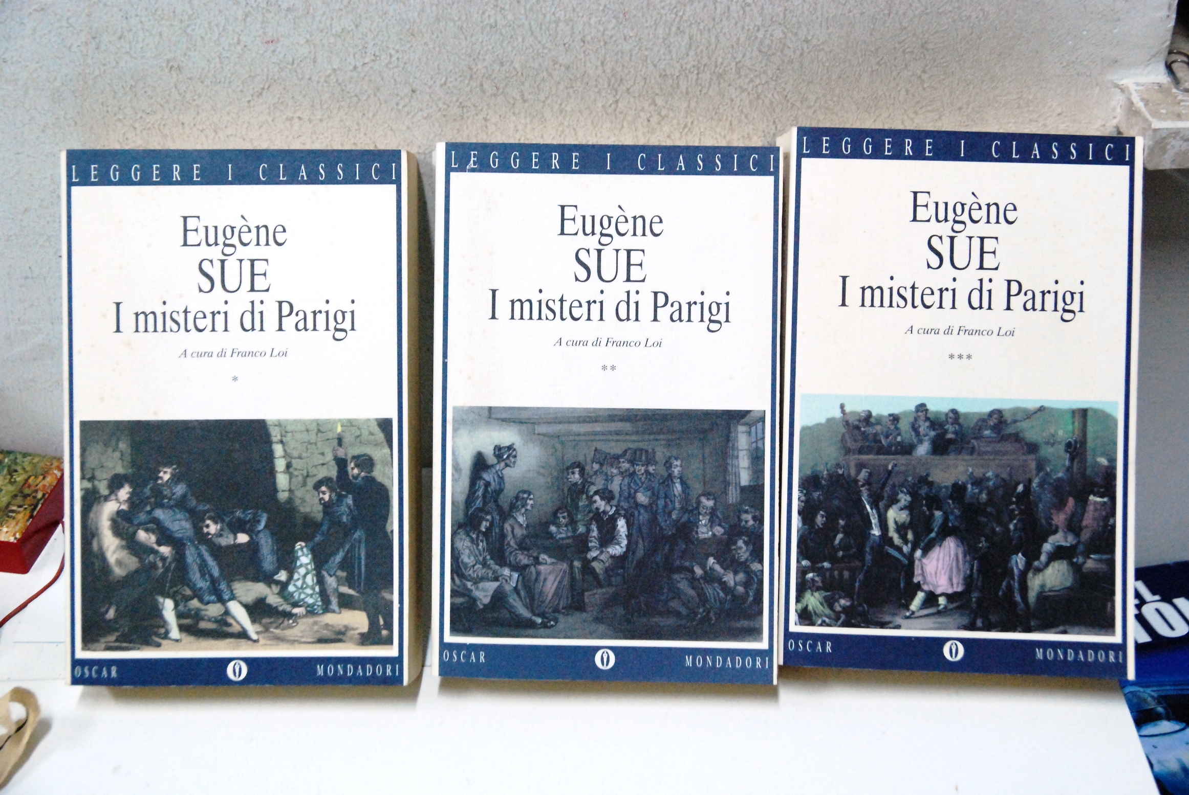 i misteri di parigi 3 voll. opera cpl. NUOVI