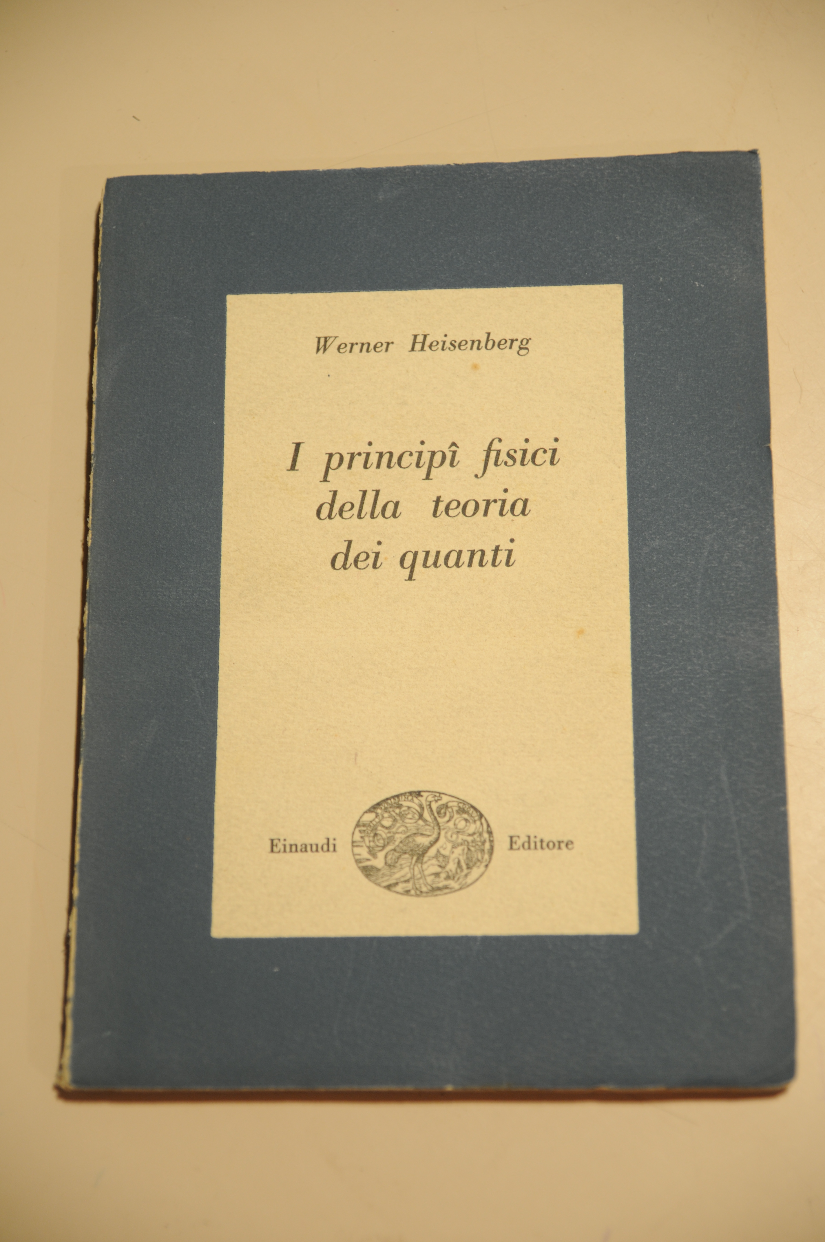 i principi fisici della teoria dei quanti