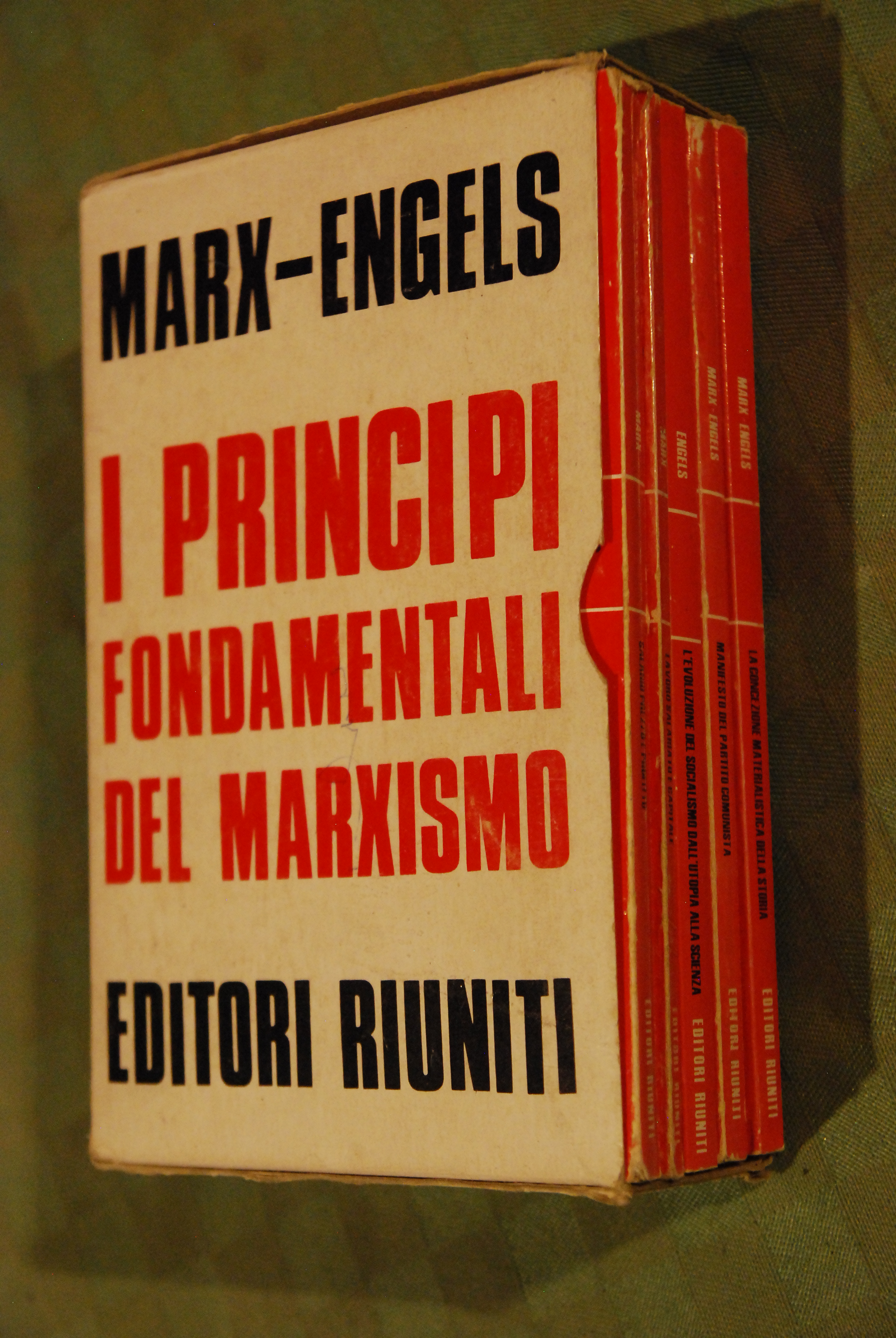 i principi fondamentali del marxismo 5 voll. NUOVI