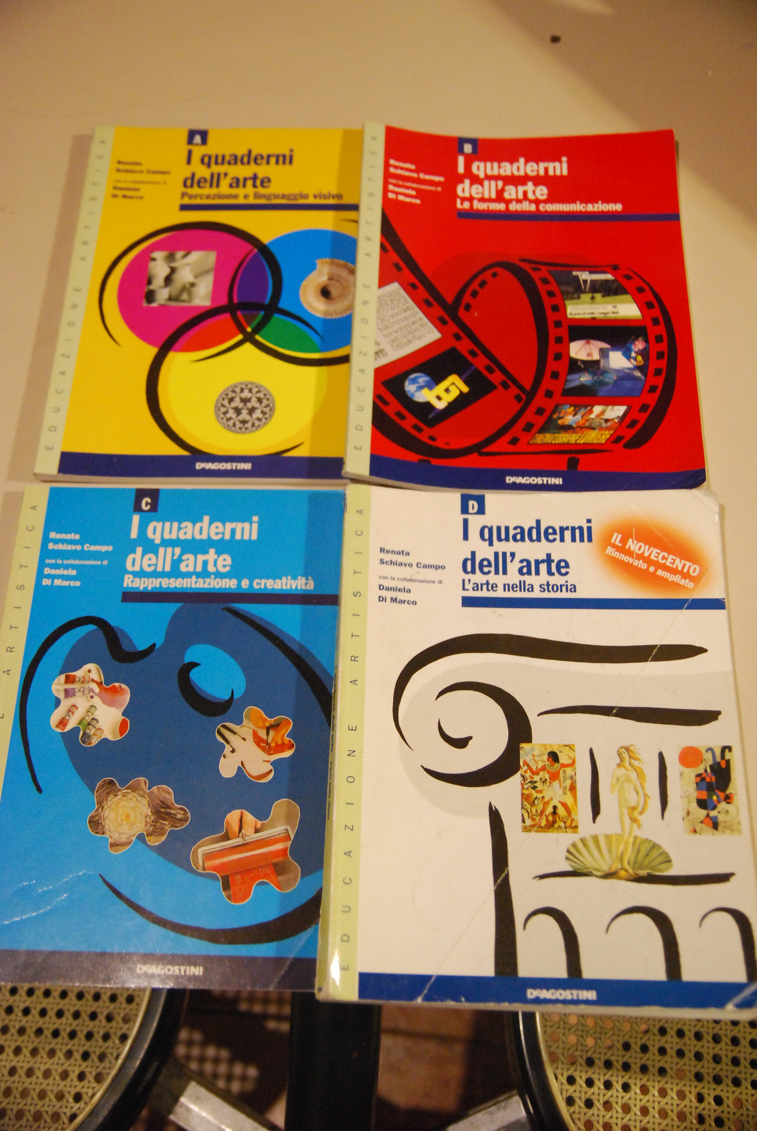 I QUADERNI DELL'ARTE 4 voll. opera cpl. NUOVI