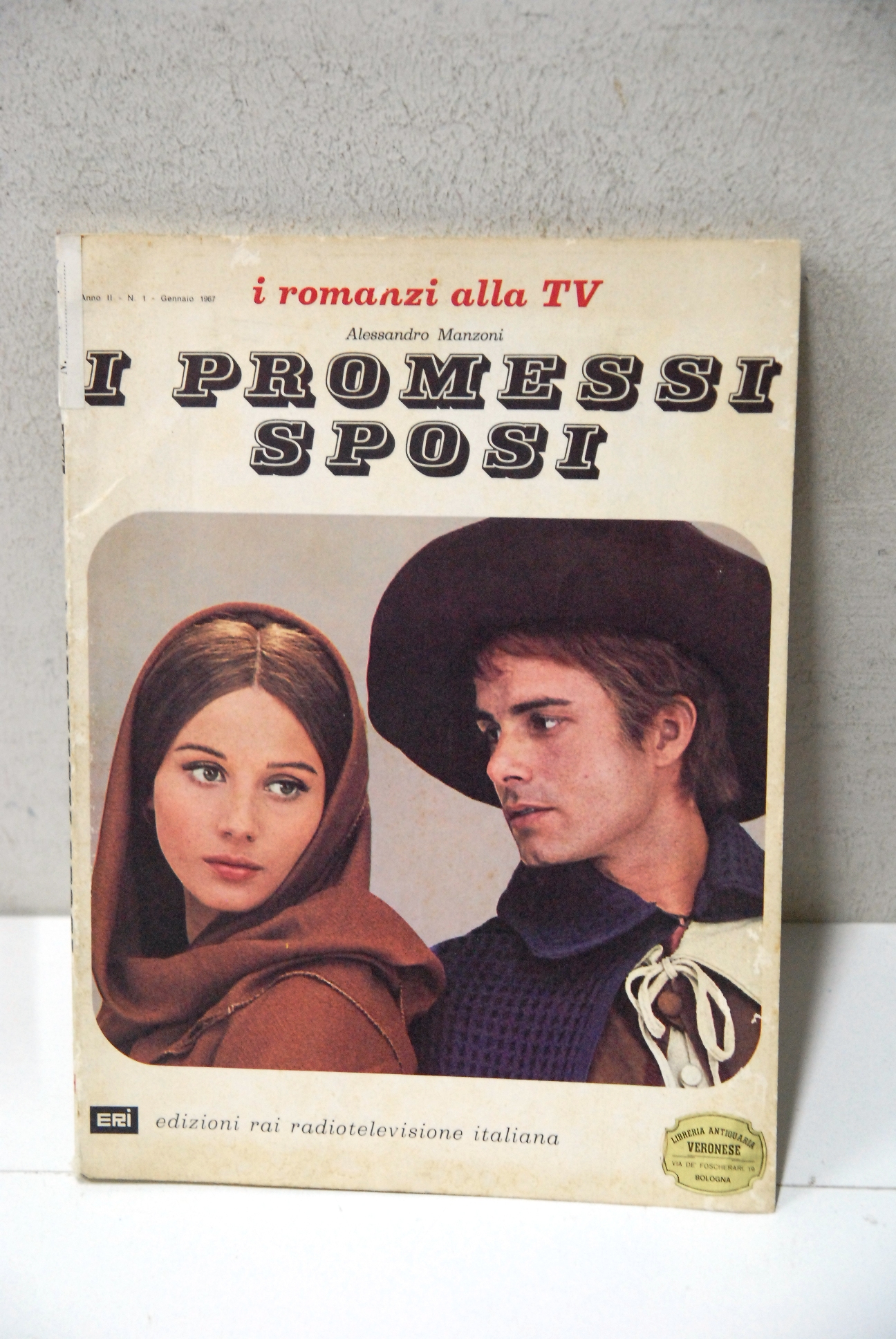 i romanzi alla tv alessandro manzoni i promessi sposi NUOVO