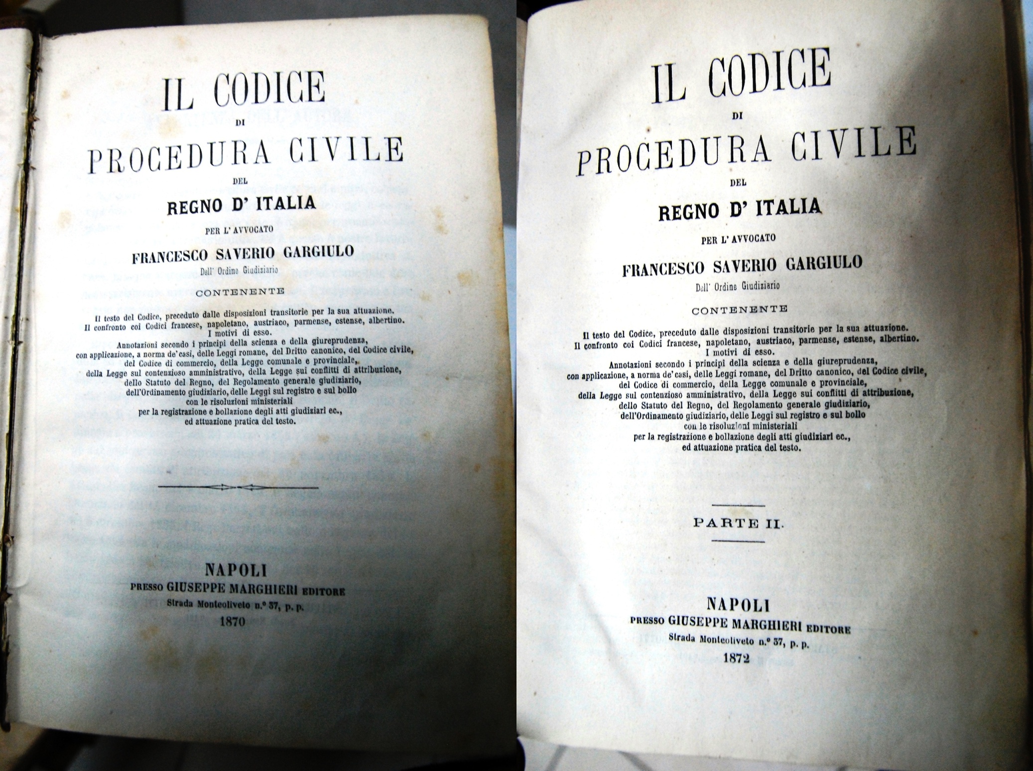 Il codice di procedura civile del regno d'italia ? 2 …