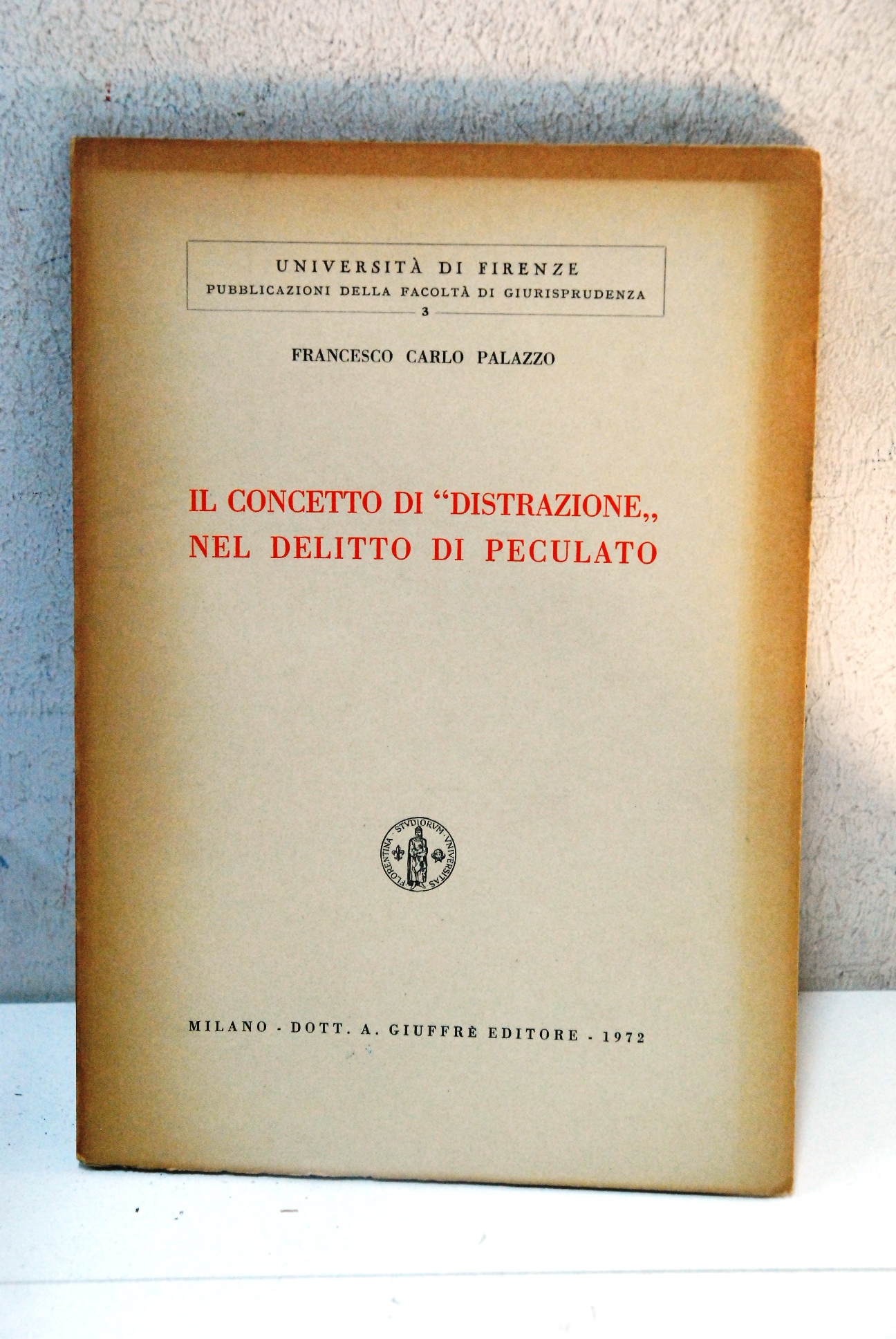 il concetto di distrazione nel delitto di peculato (come nuovo)