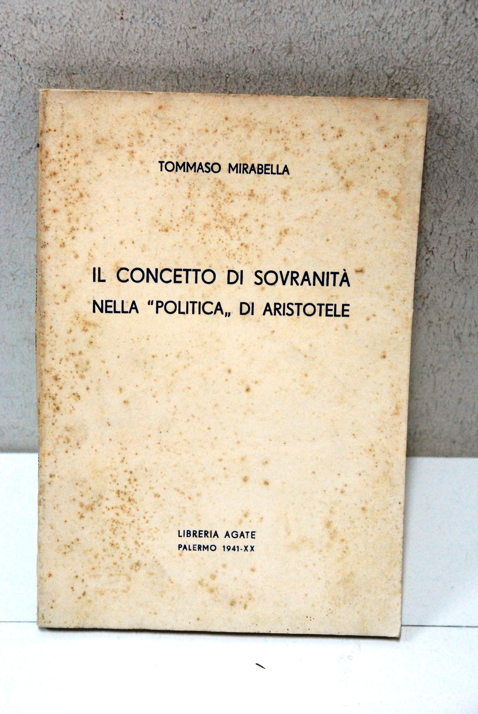 il concetto di sovranità nella politica di aristotele