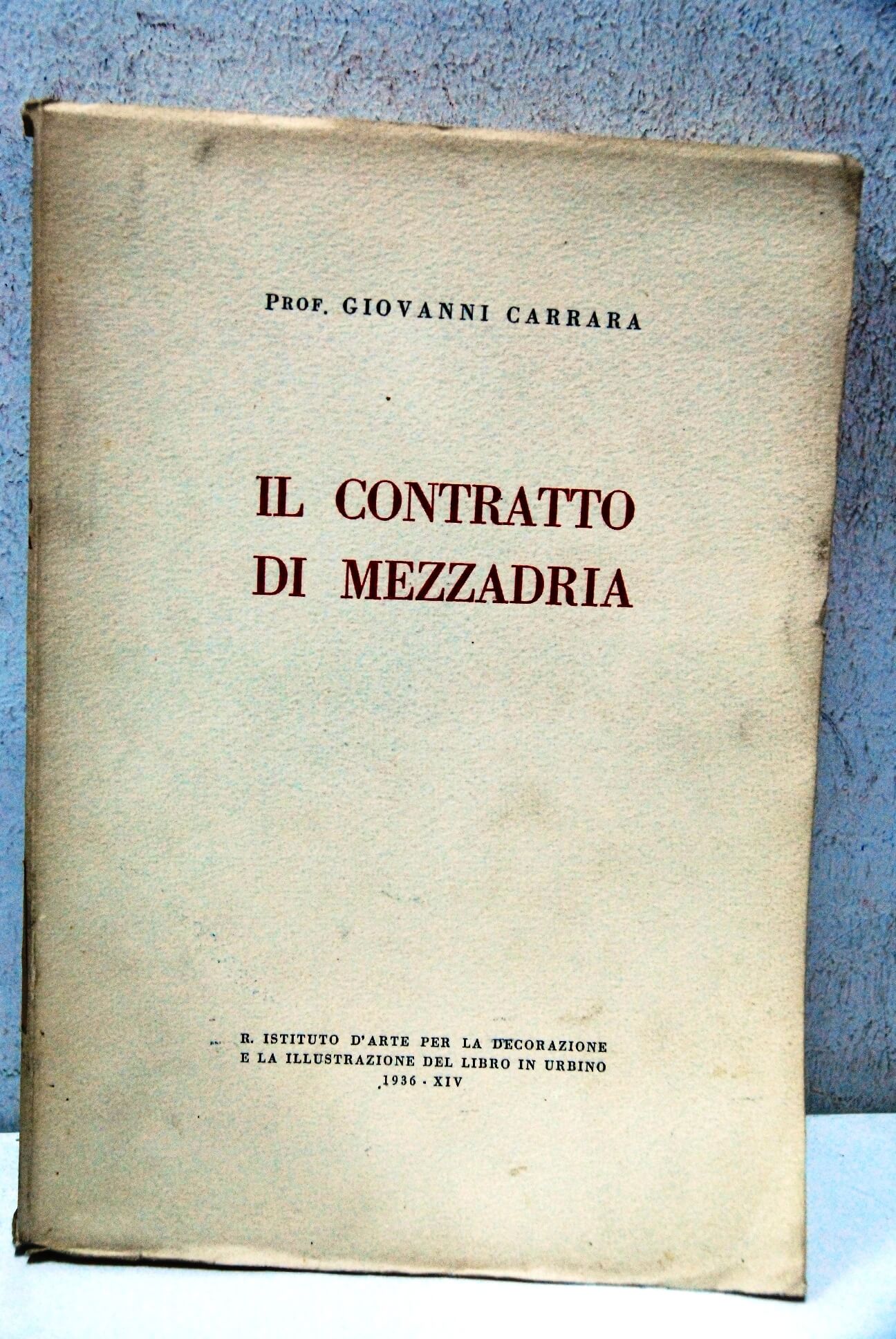 Il contratto di mezzadria