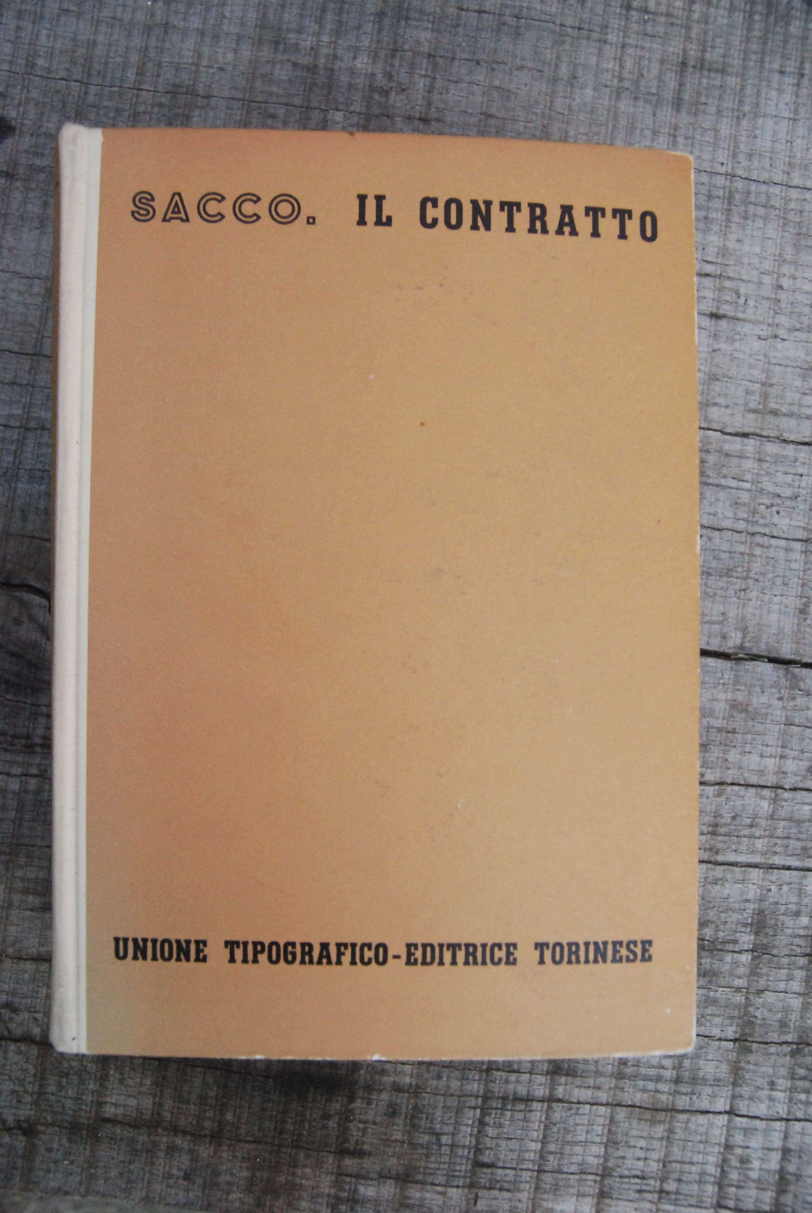 il contratto NUOVO (opera vassalli trattato di diritto civile VI-2)