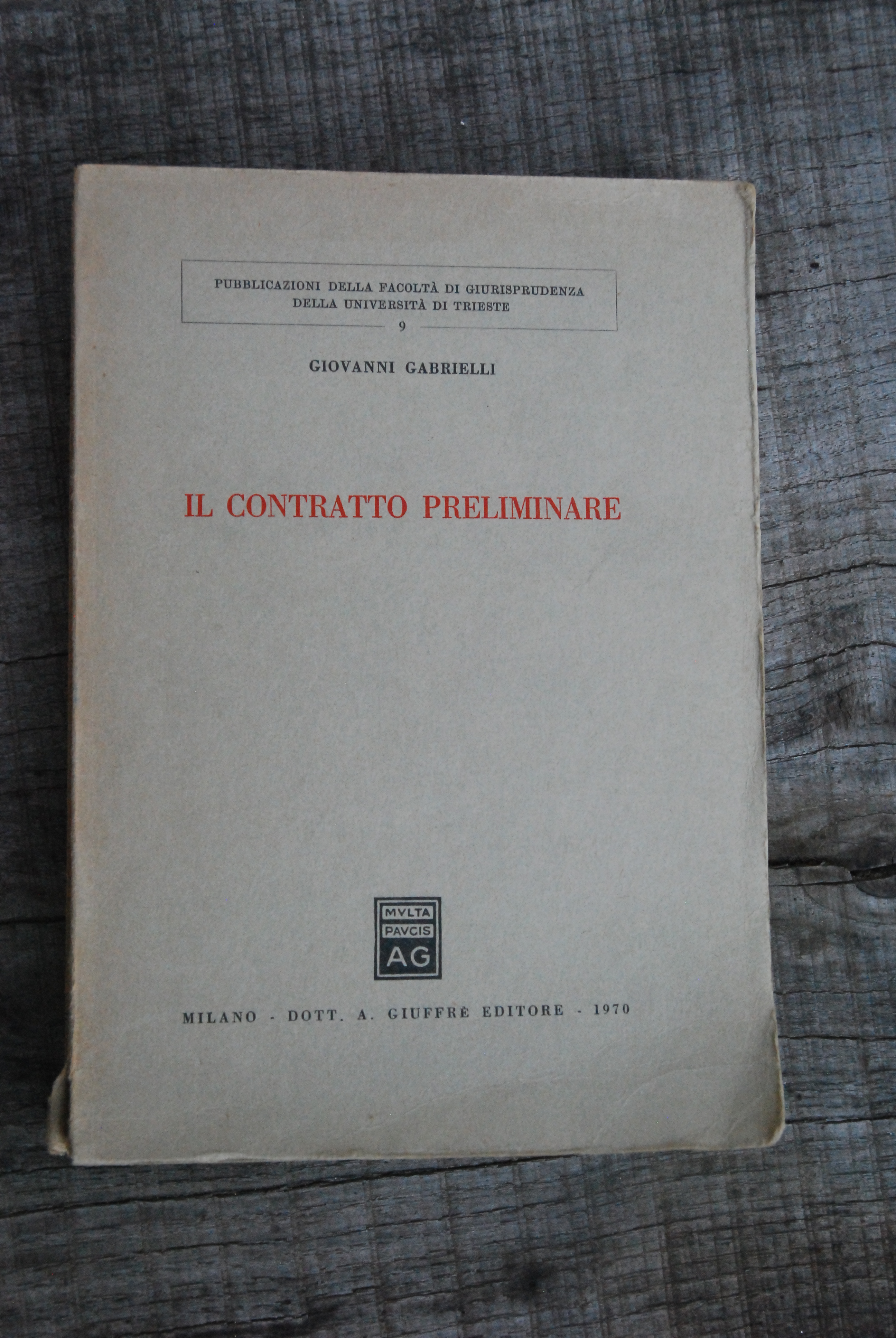 il contratto preliminare