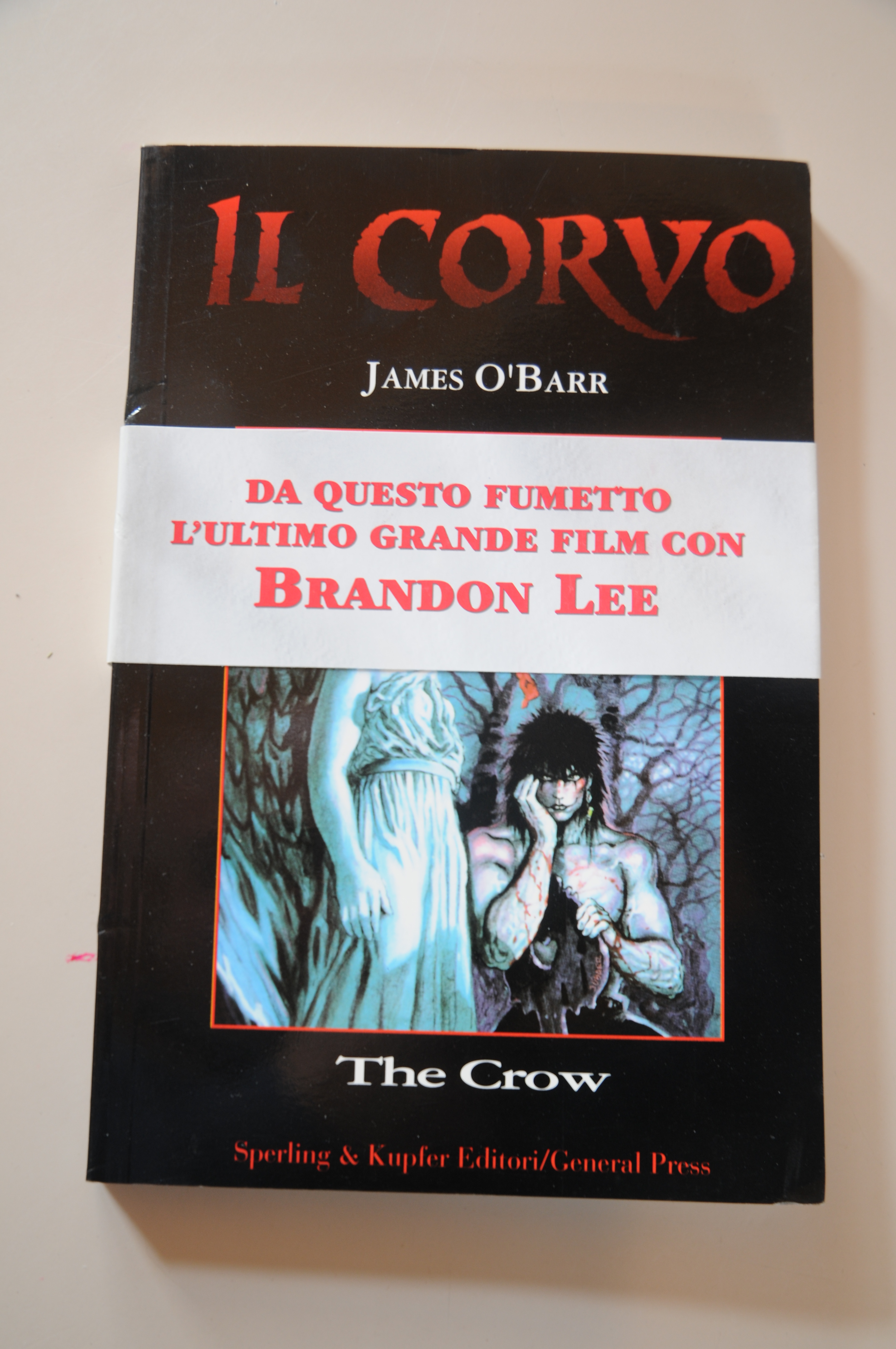 il corvo NUOVISSIMO ancora con la fascetta THE CROW