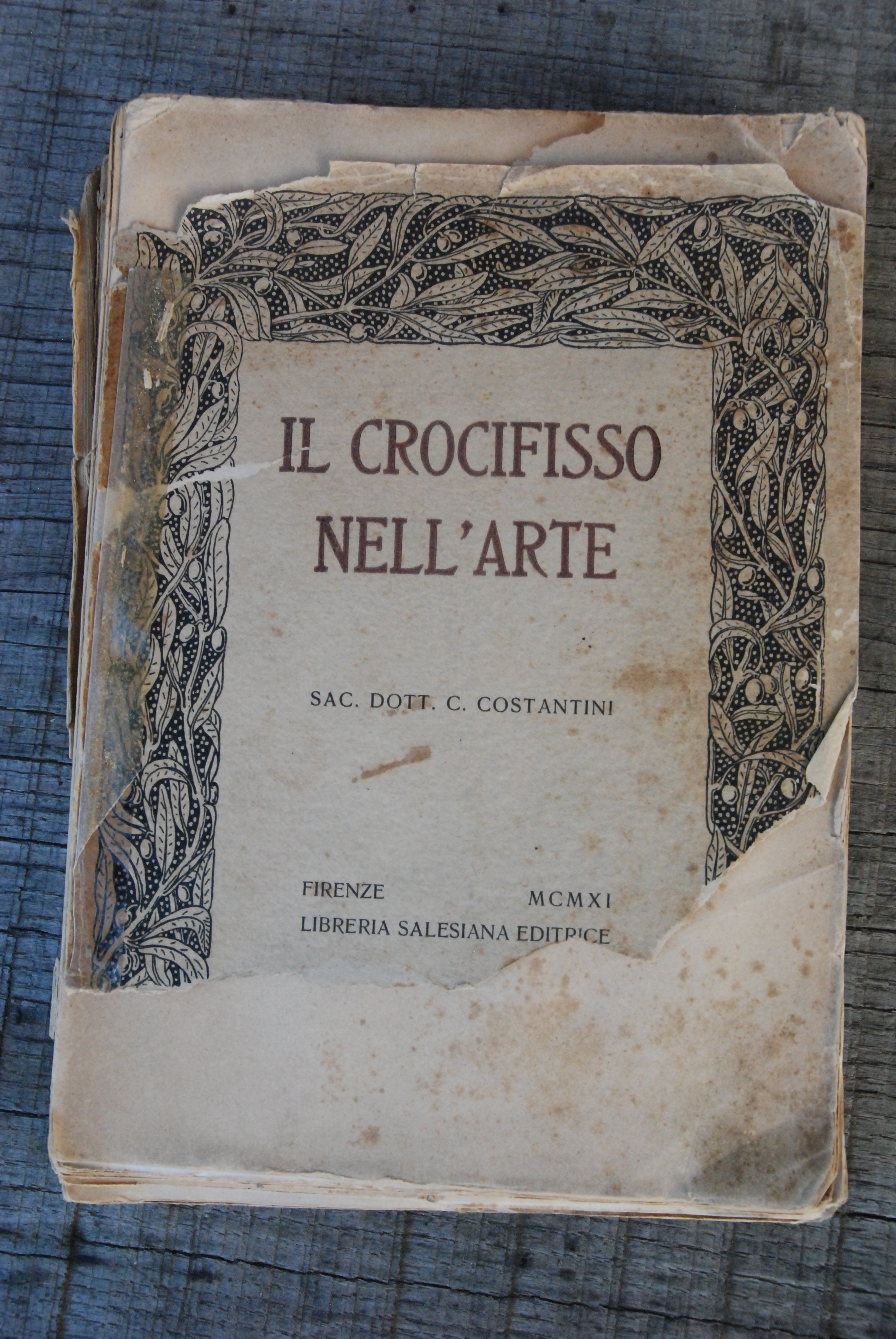 il crocifisso nell'arte opera cpl. ma copertina sciupata (come da …