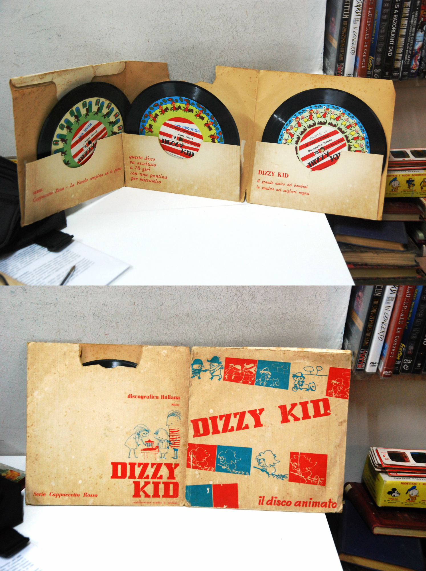 il disco animato serie cappuccetto rosso