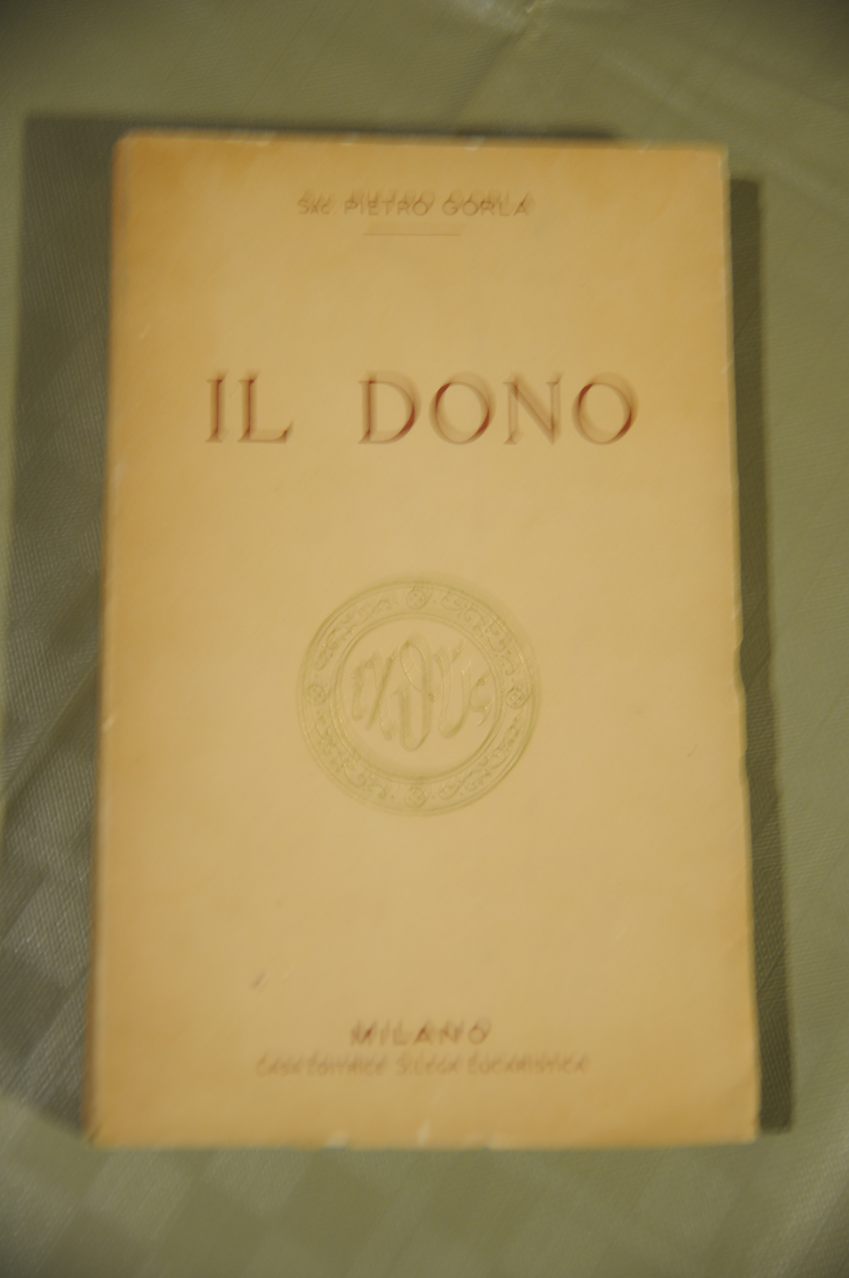 il dono l'eucaristia nel vangelo