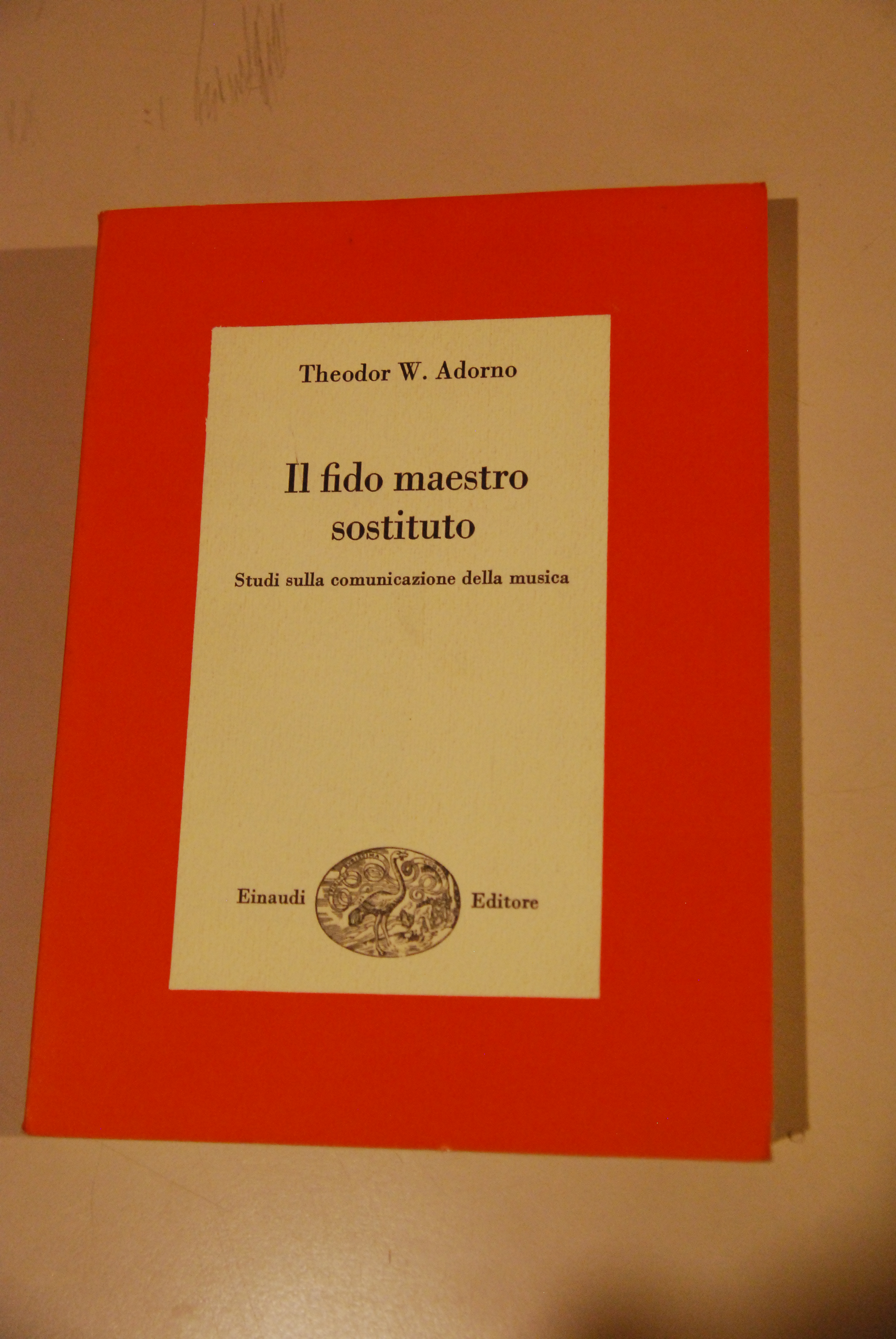 IL FIDO MAESTRO SOSTITUTO studi sulla comunicazione della musica NUOVISSIMO