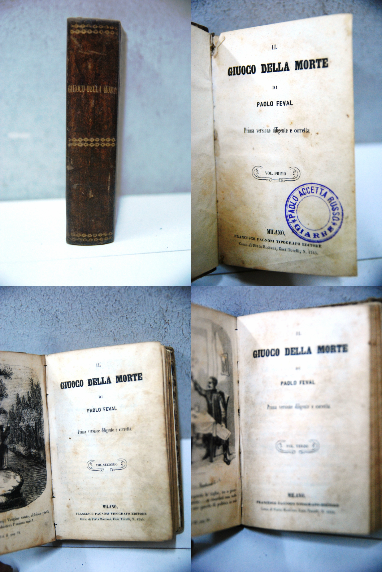 il giuoco della morte tre voll. in unico tomo NUOVO