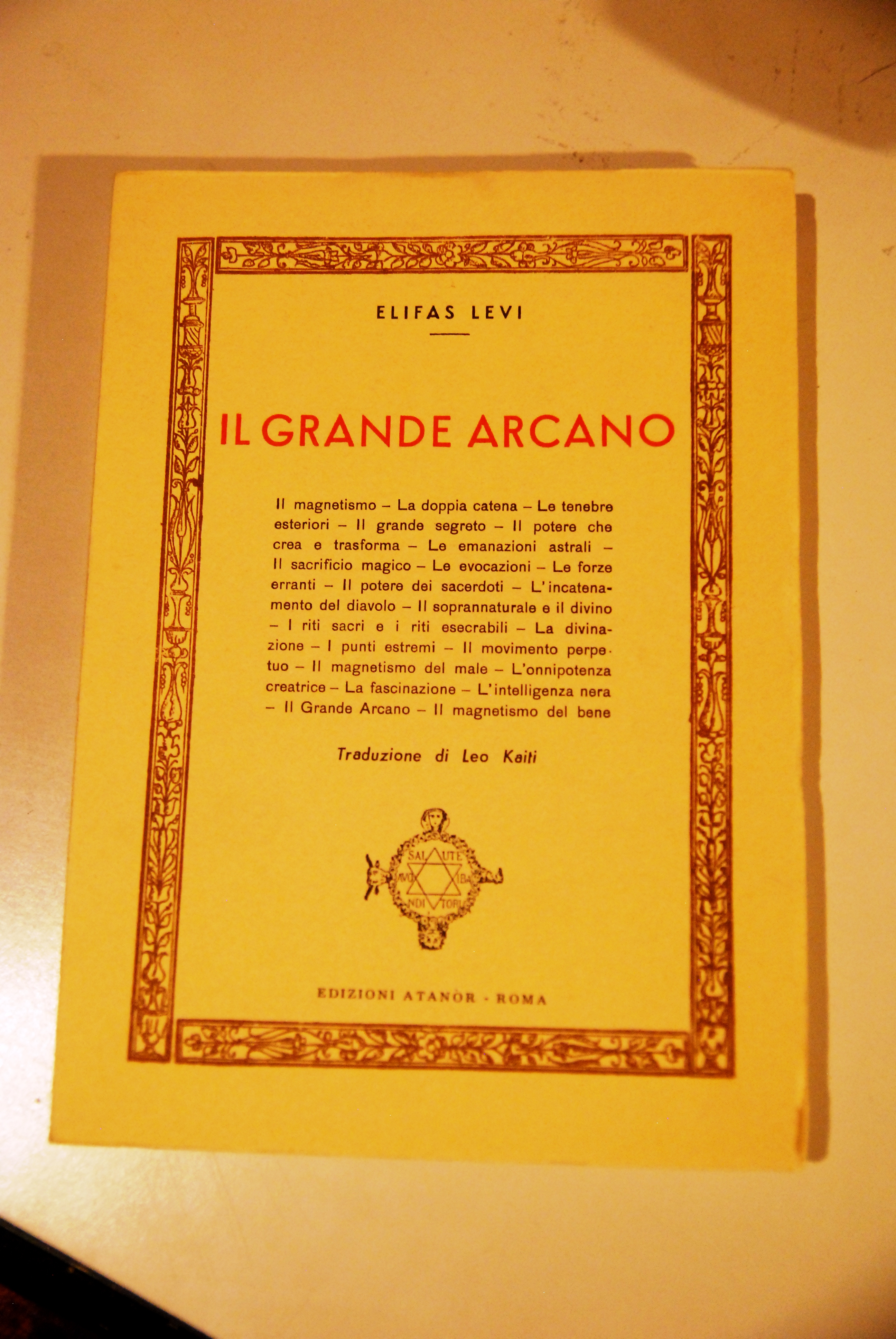 il grande arcano NUOVISSIMO