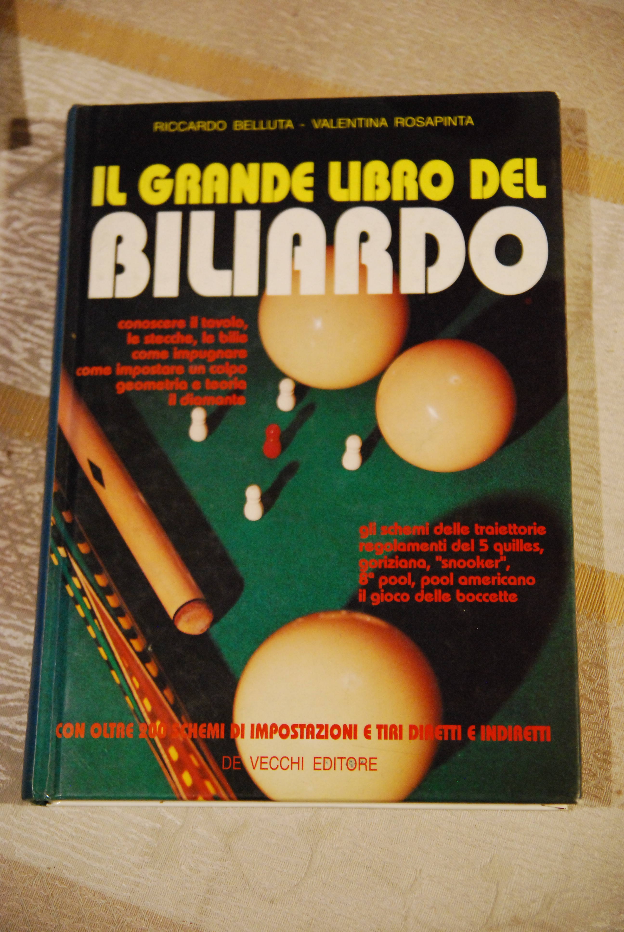il grande libro del biliardo NUOVO