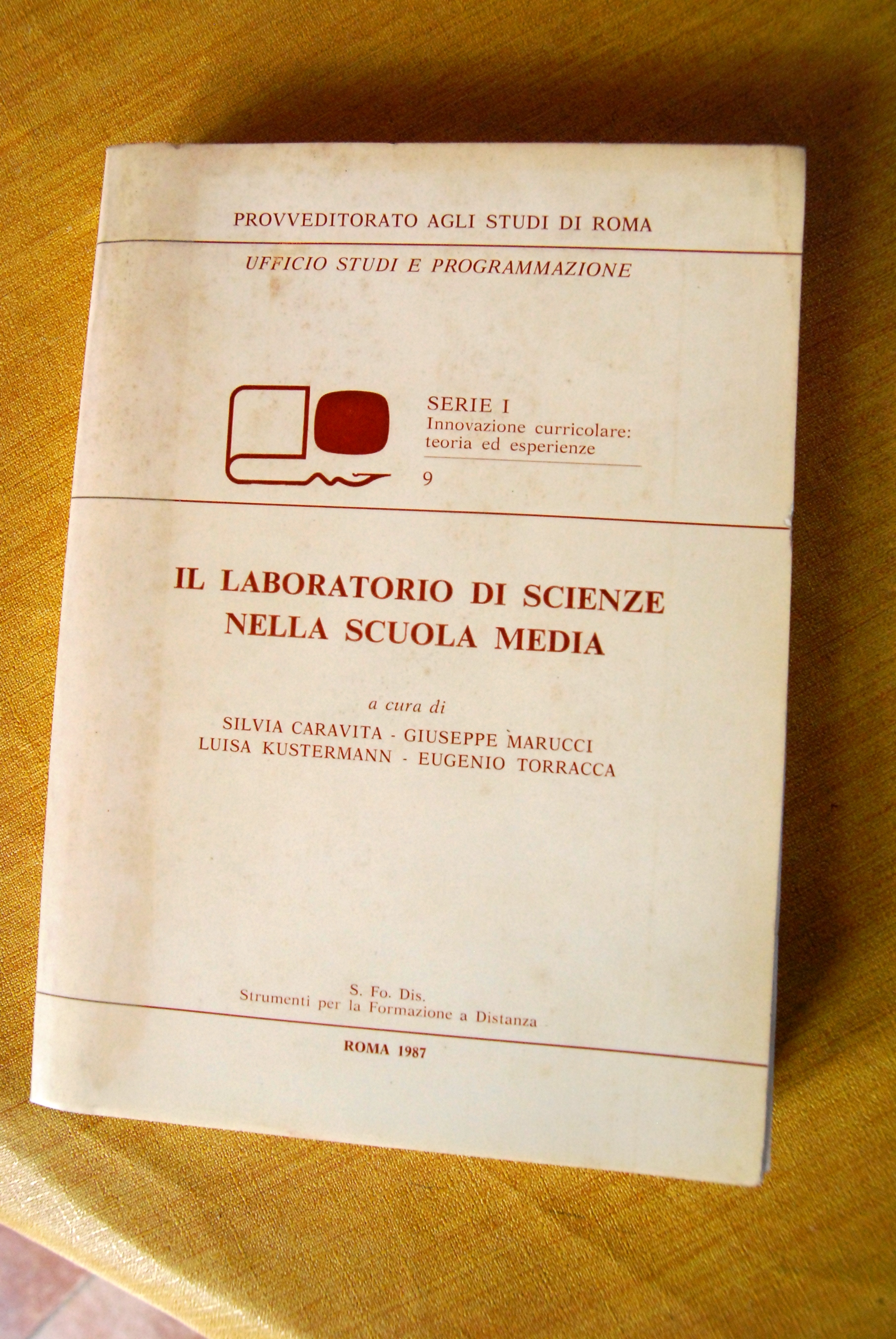 il laboratorio di scienze nella scuola media