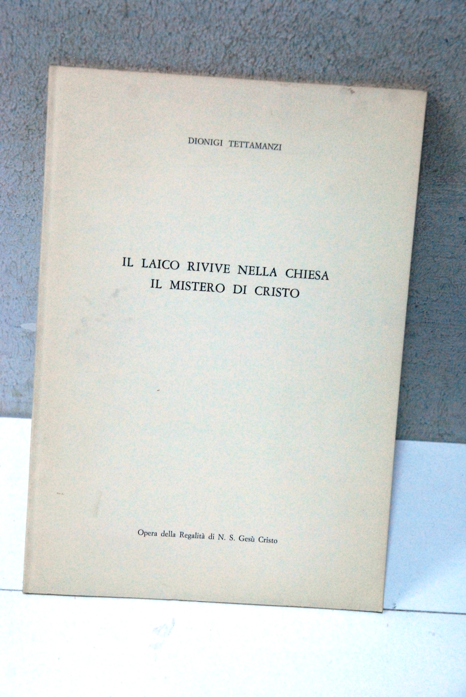il laico rivive nella chiesa il mistero di cristo NUOVO