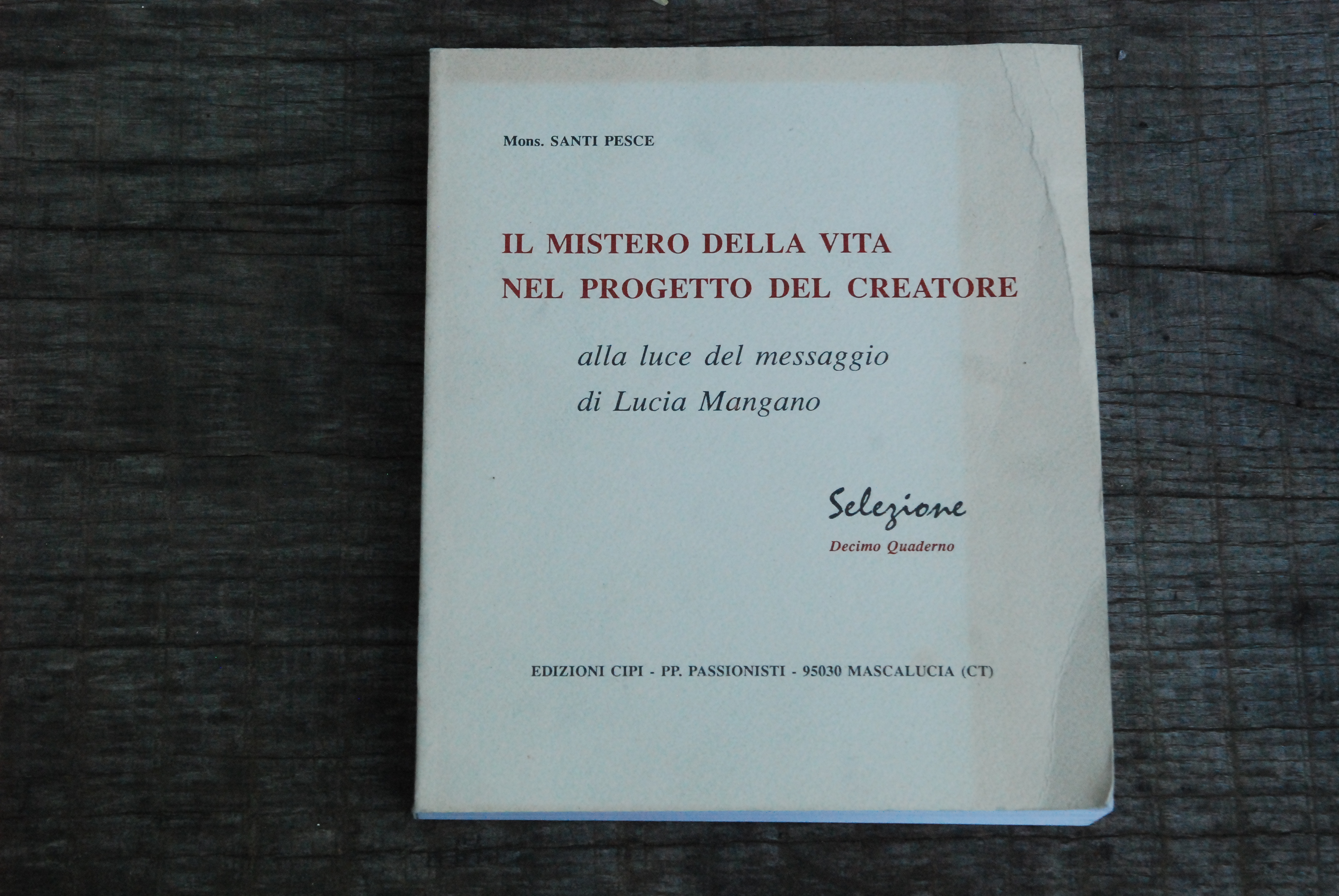 il mistero della vita nel progetto del creatore NUOVO