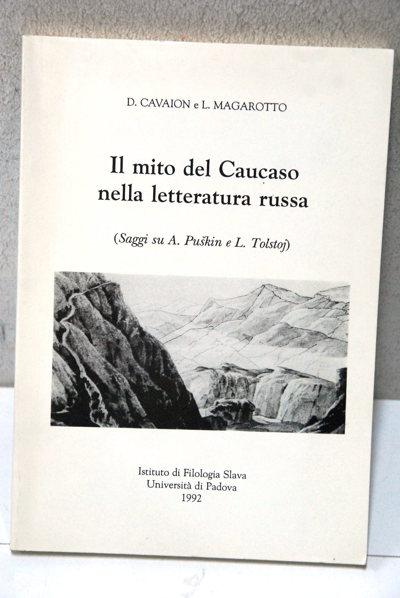 il mito del caucaso nella letteratura russa NUOVO
