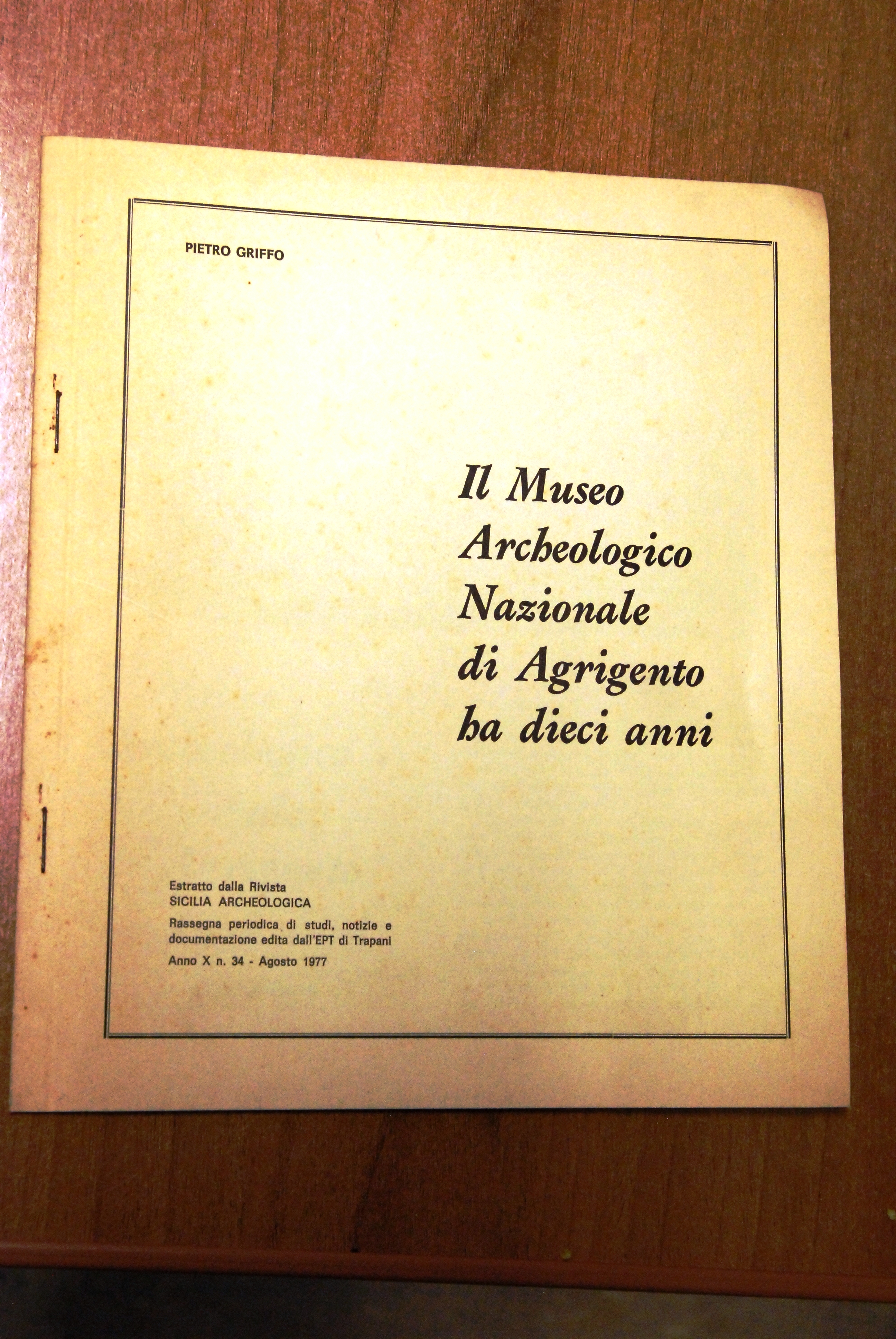 il museo archeologico nazionale di agrigento ha dieci anni