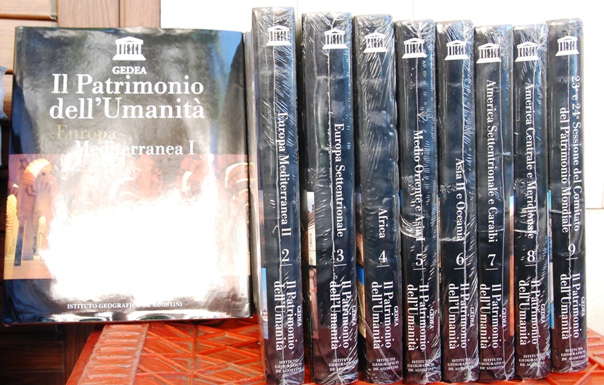 Il Patrimonio dell'Umanità in 9 volumi collana completa