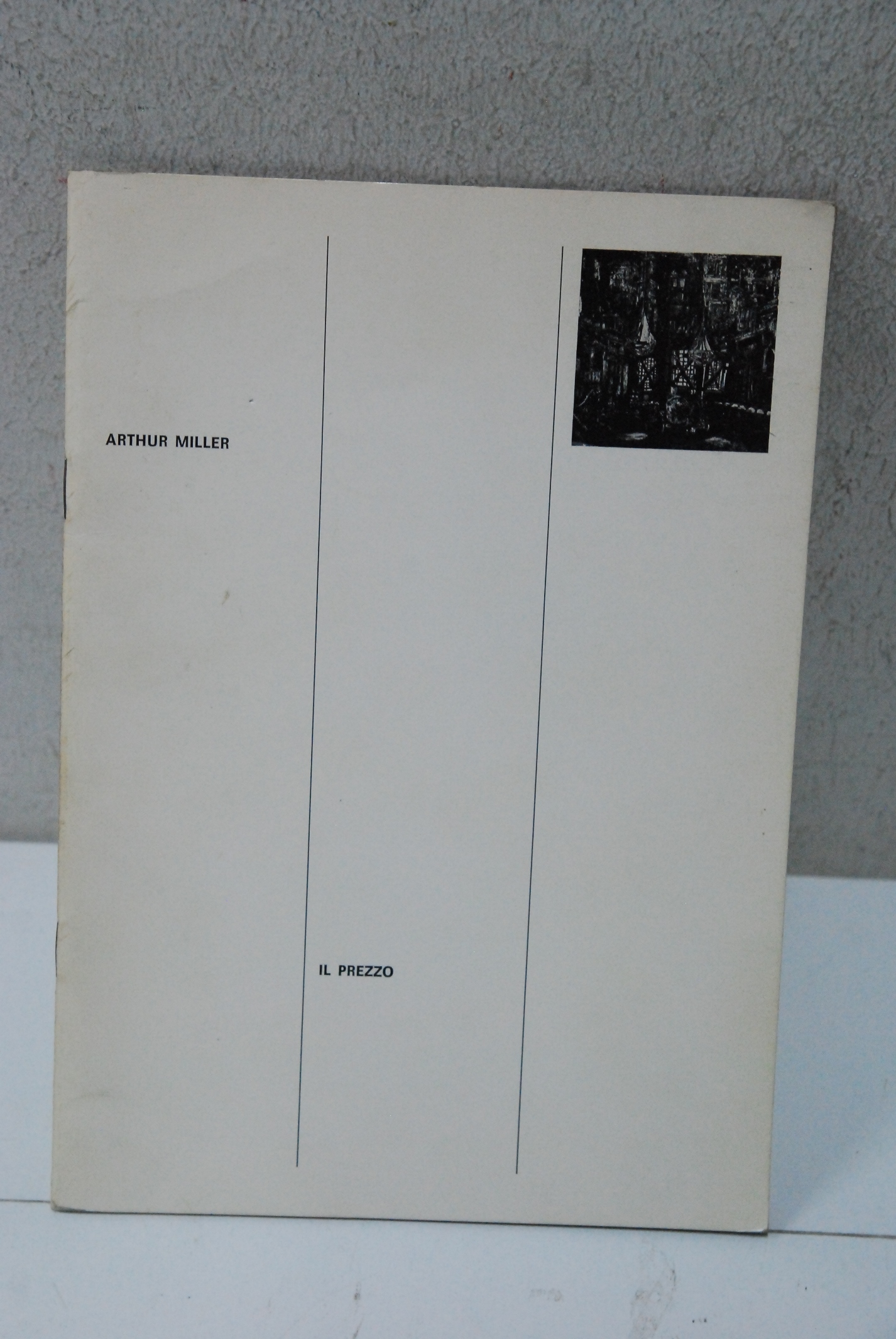 il prezzo raf vallone mario scaccia brochure teatrale