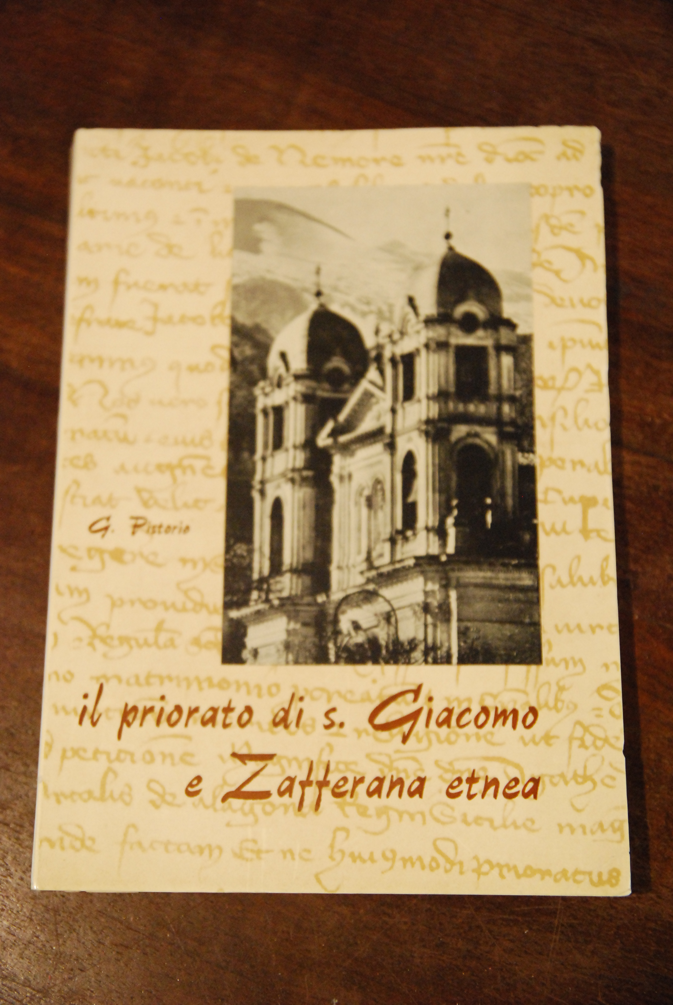 IL PRIORATO DI s. GIACOMO E ZAFFERANA ETNEA