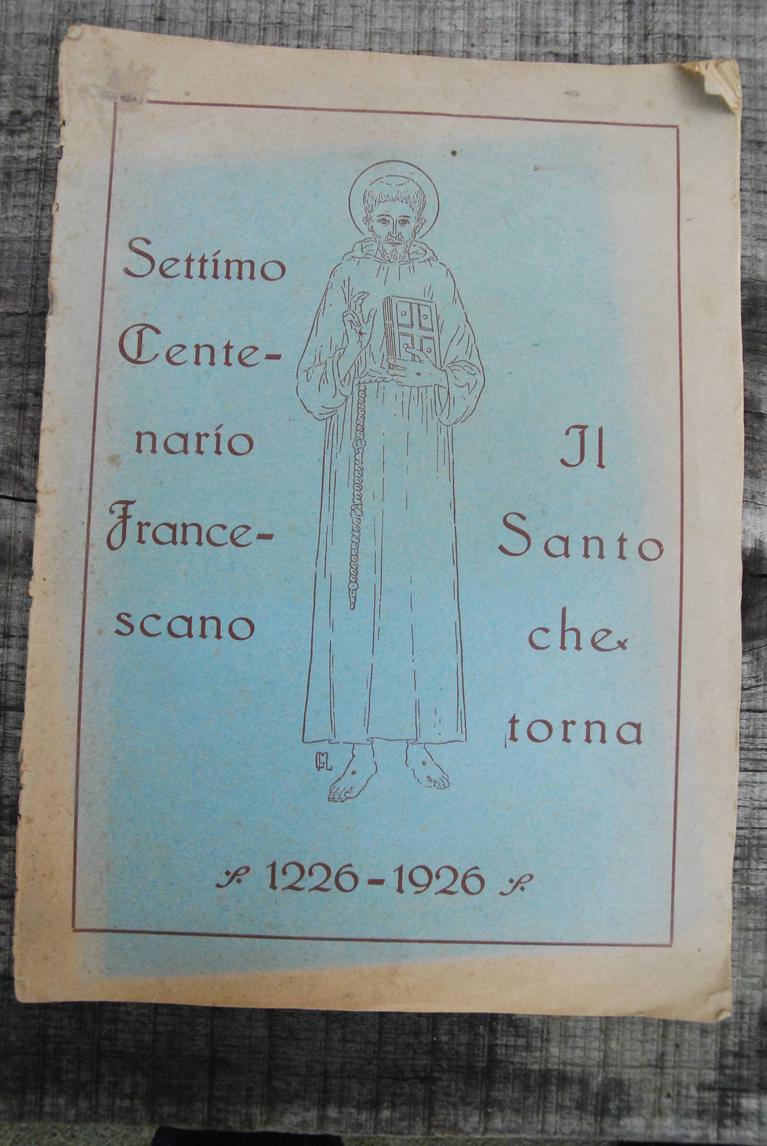 il santo che torna 1226 1926 ottime cdz.