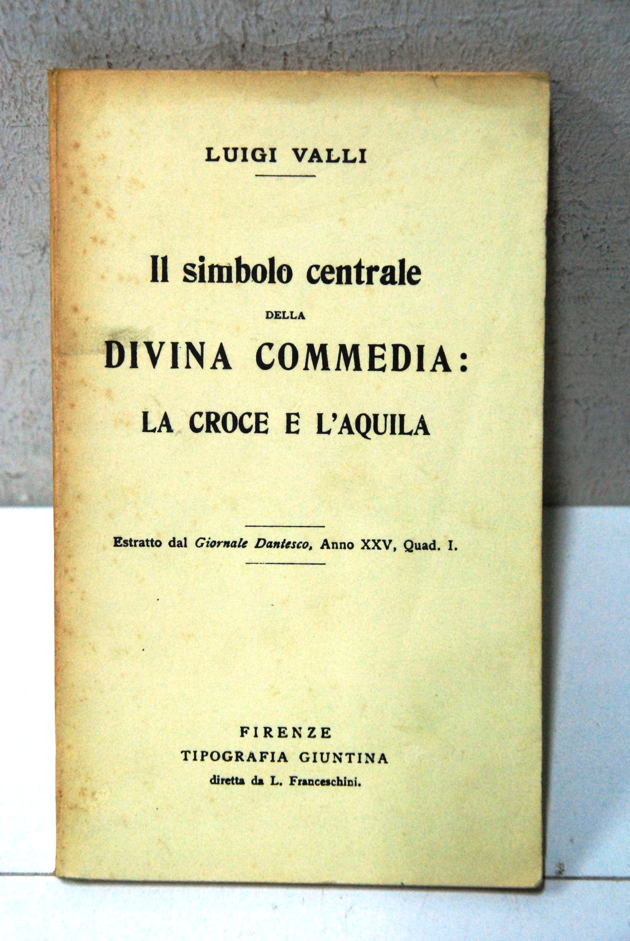 il simbolo centrale della divina commedia la croce e l'aquila