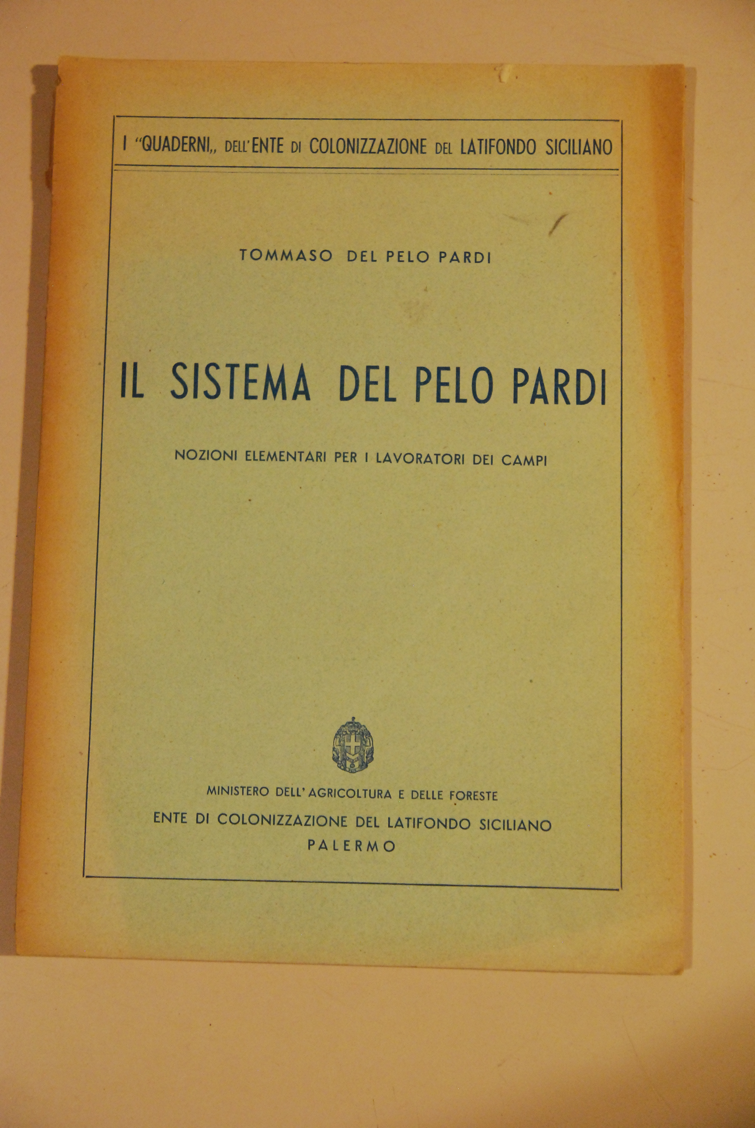 il sistema del pelo pardi per i lavoratori dei campi …