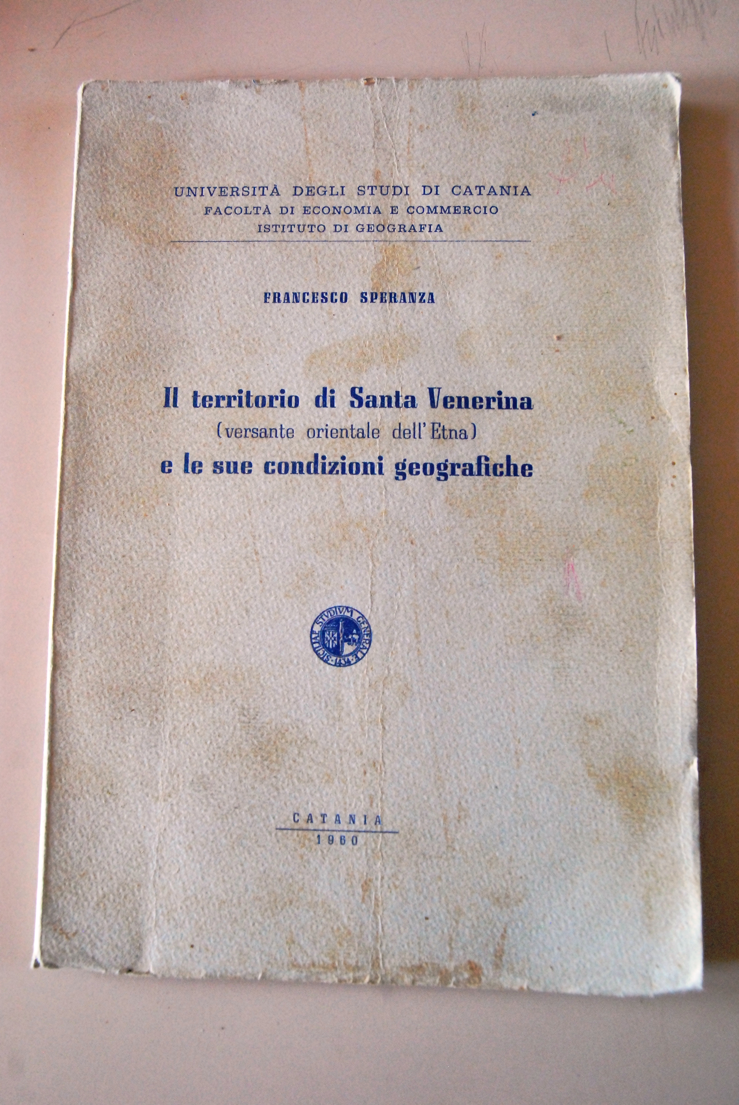 il territorio di santa venerina e le sue condizioni geografiche