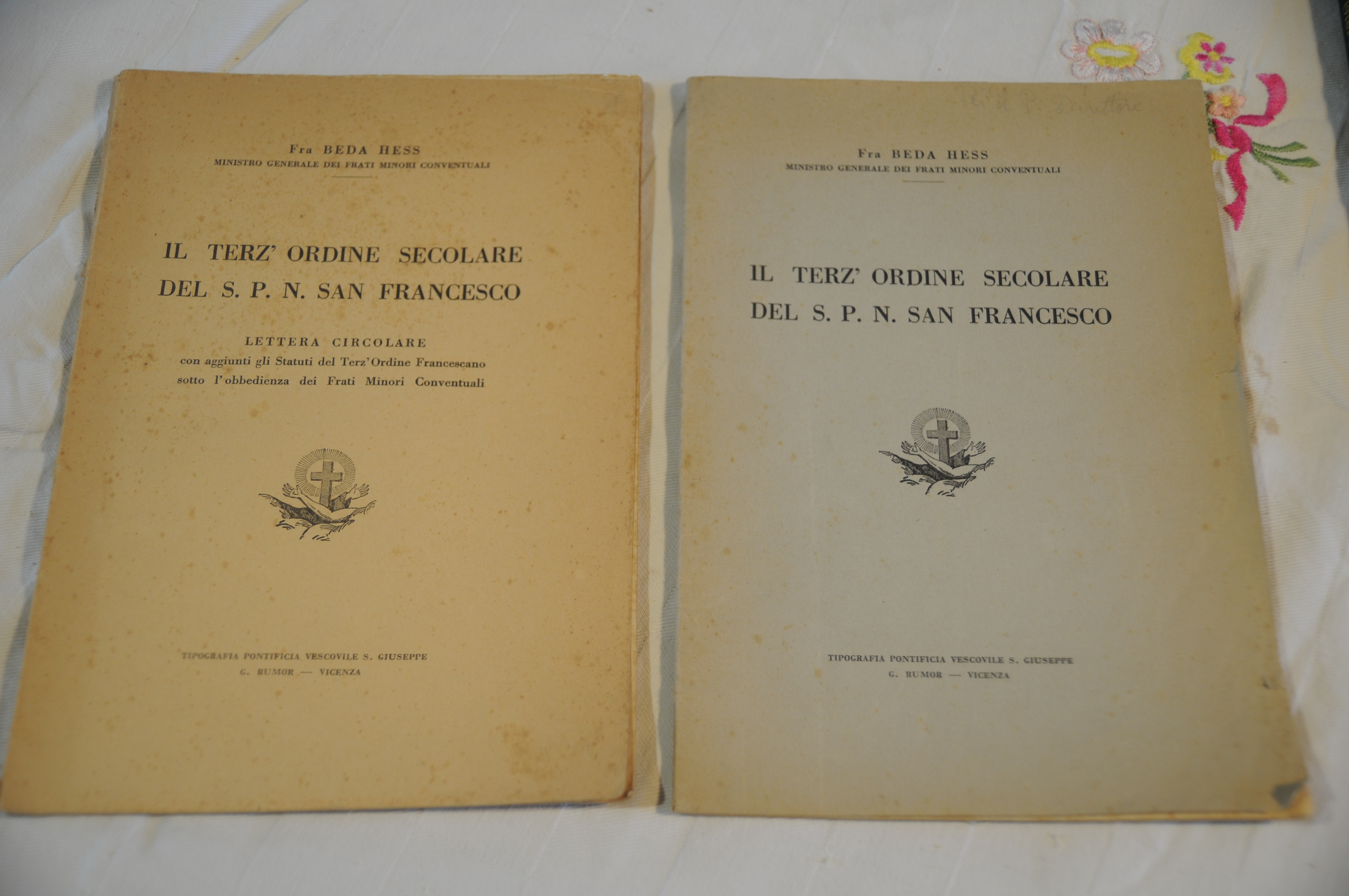 il terz'ordine secolare del s.p.n. san francesco e lettera circolare …