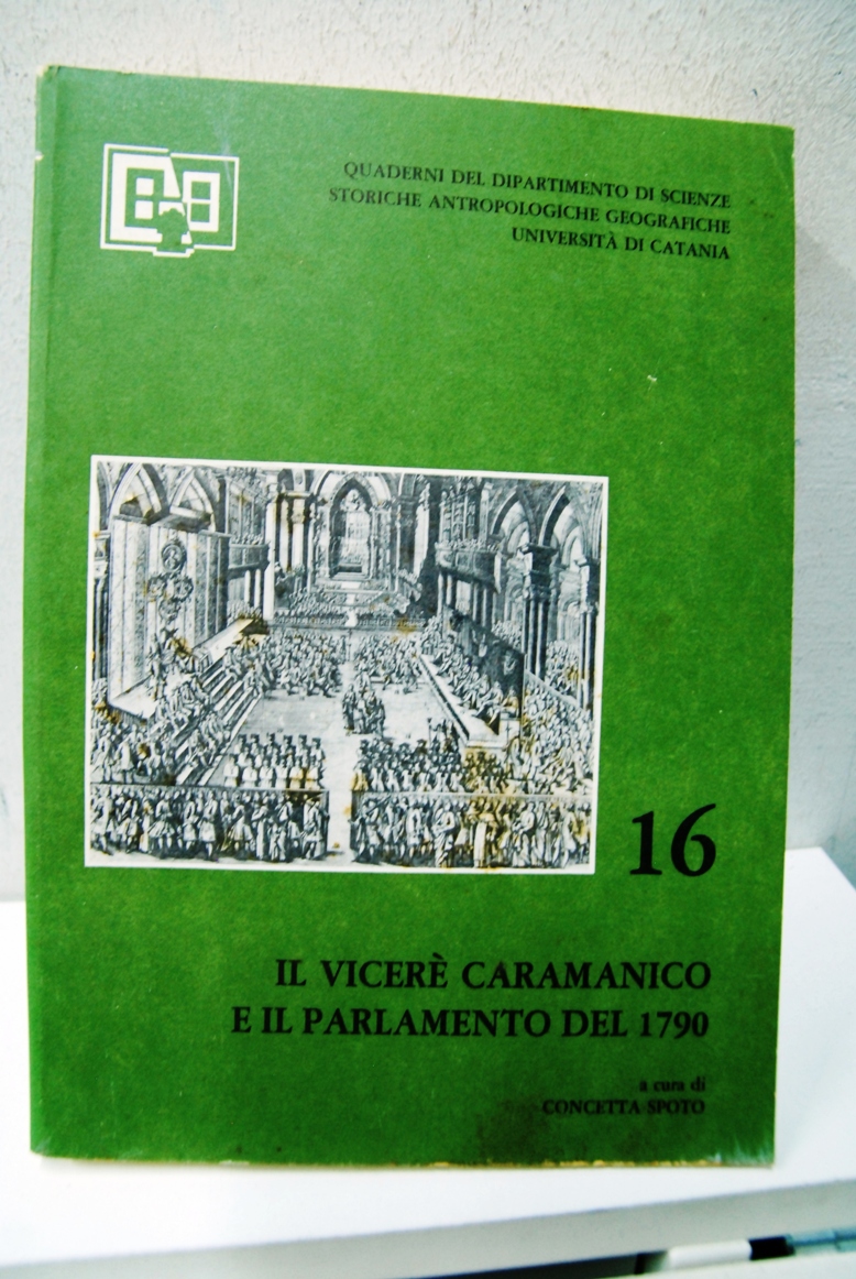 Il Vicerè caramanico e il parlamento del 1790