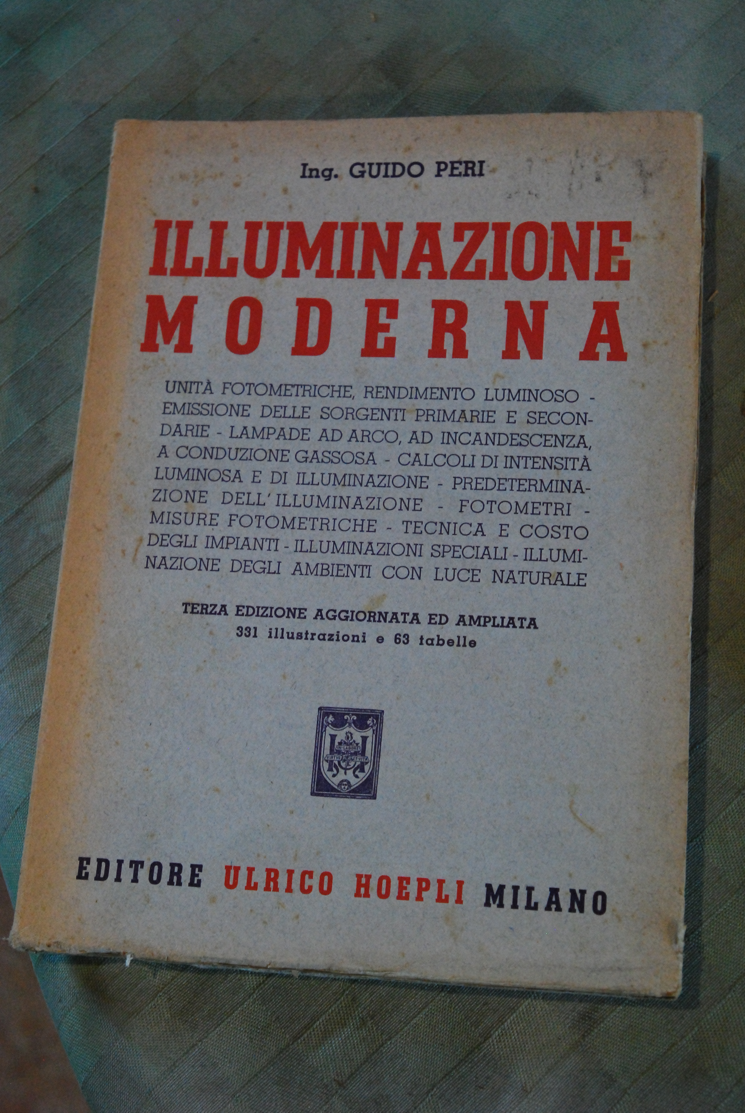 illuminazione moderna 3 ed. NUOVISSIMO