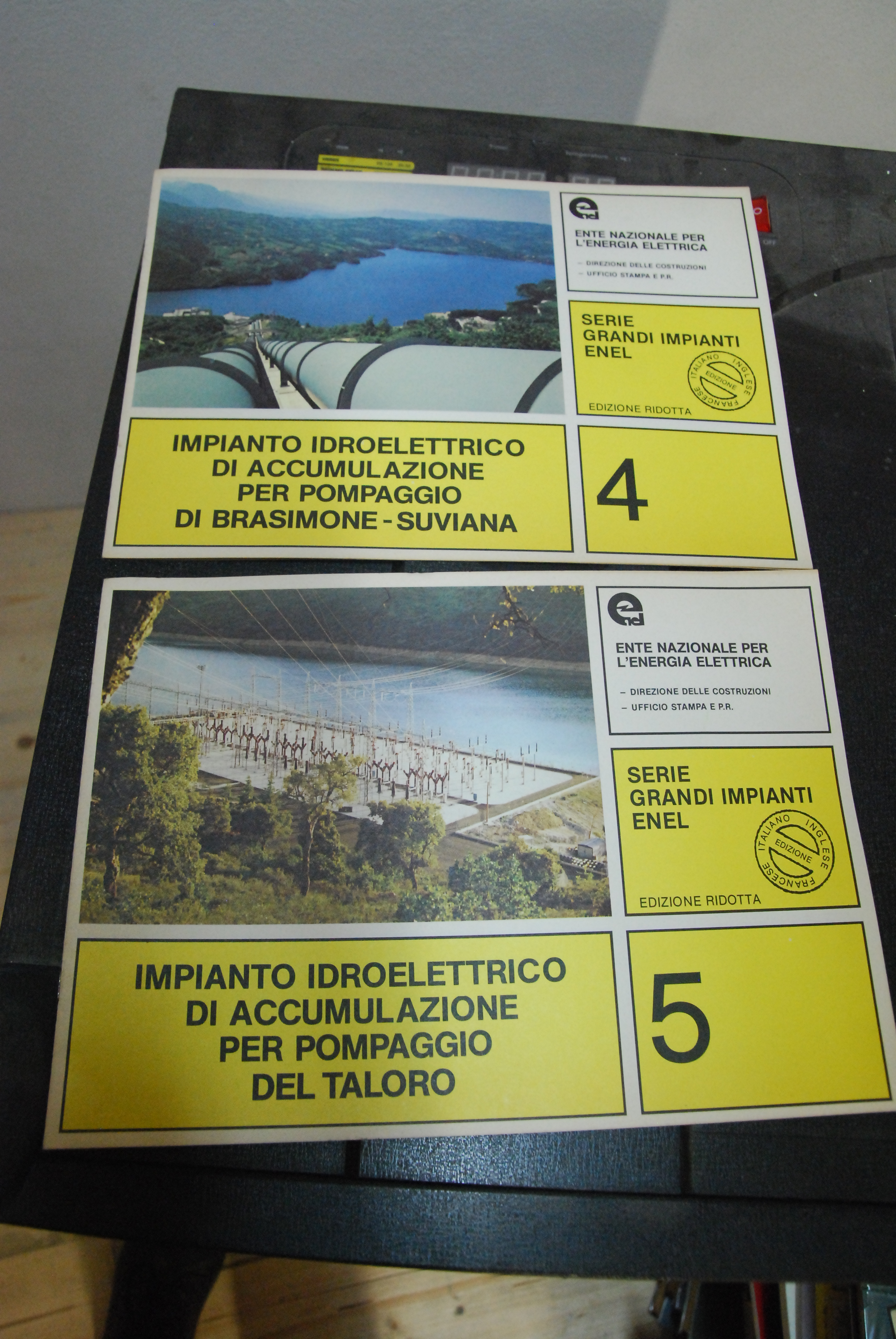 impianto idroelettrico di accumulazione per pompaggio di brasimone suviana e …