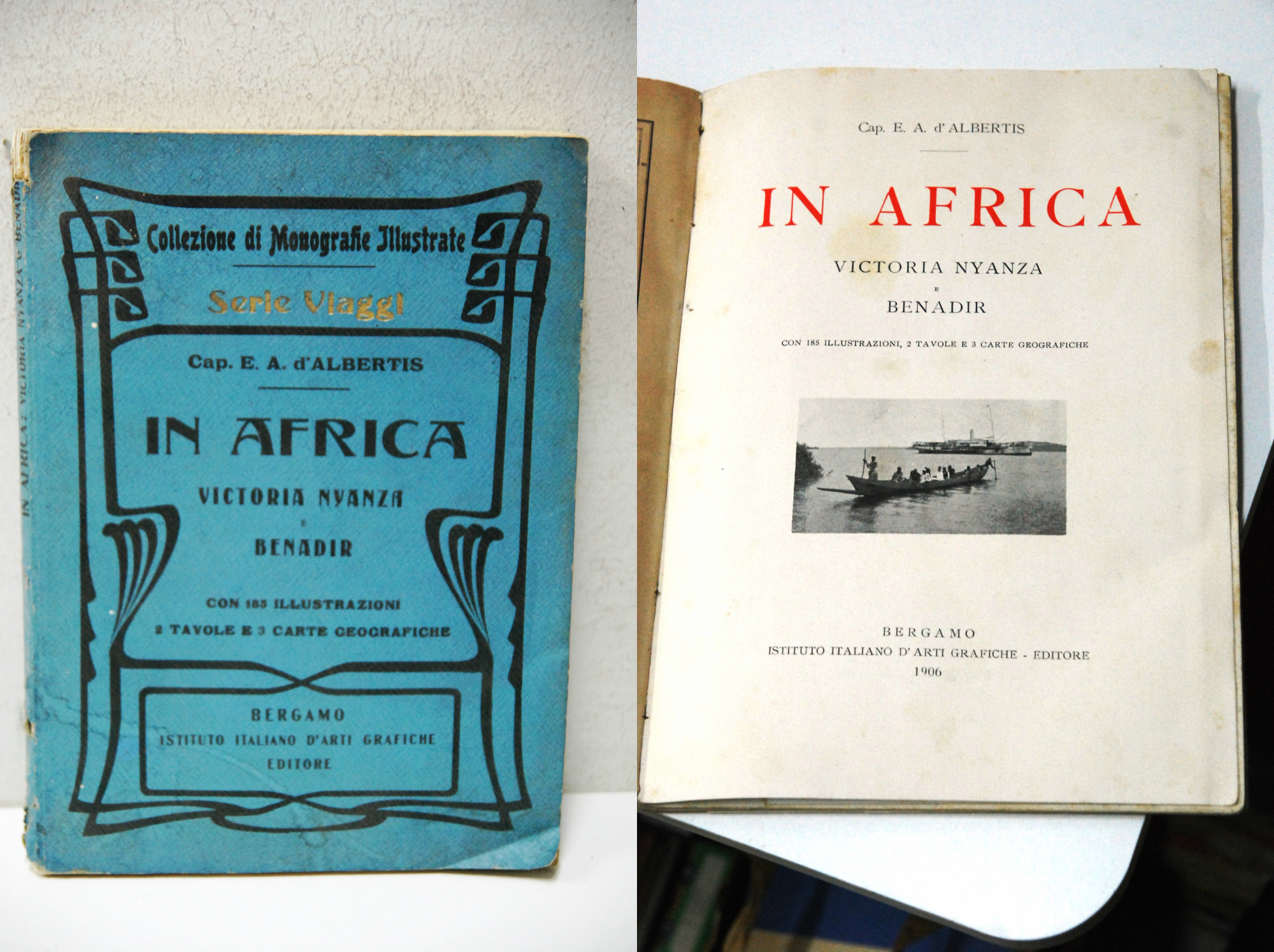 in africa victoria nyanza e benadir 1 ed. perfette cdz.