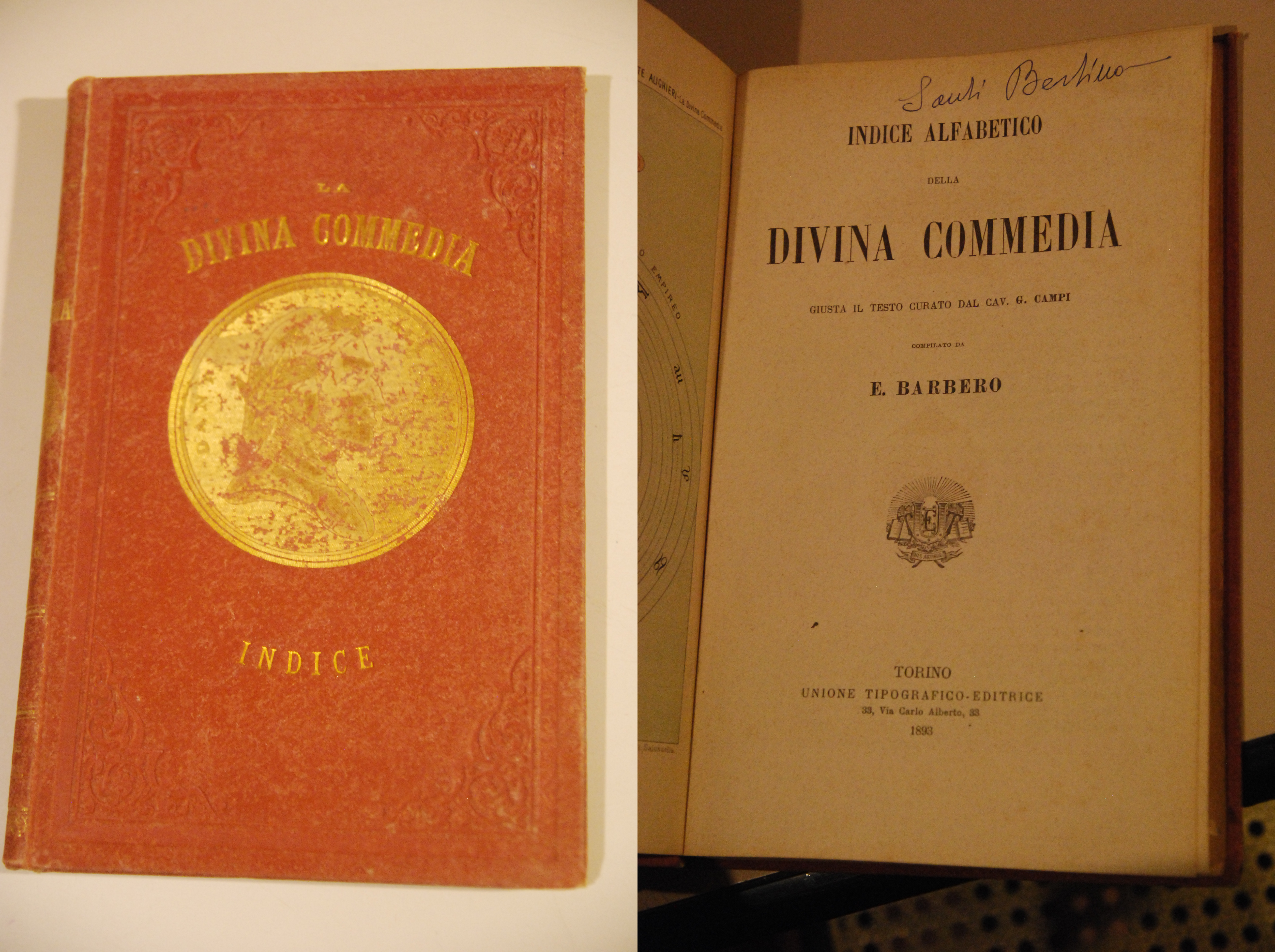 indice alfabetico della divina commedia