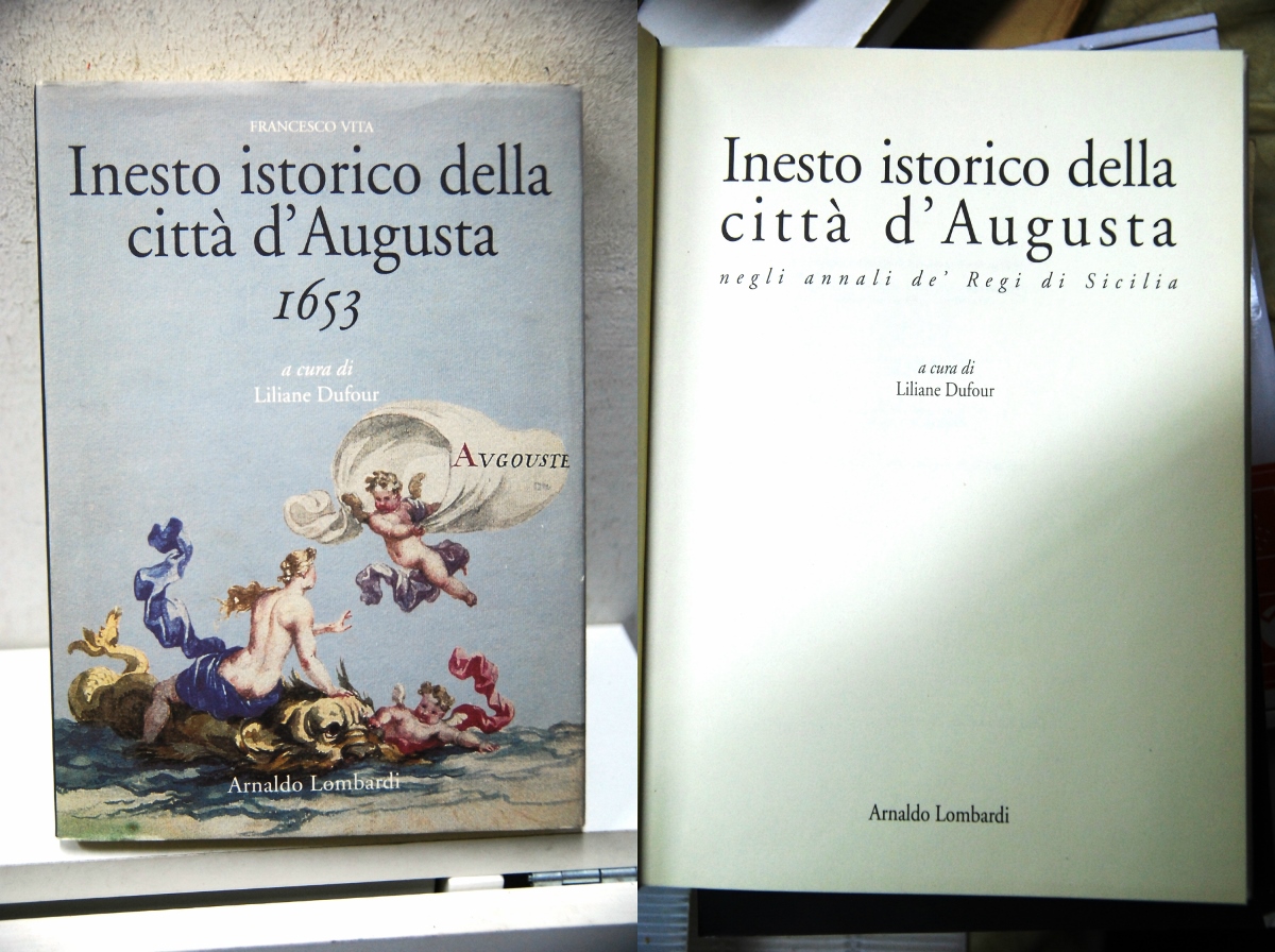 Inesto istorico della città d'augusta NUOVO