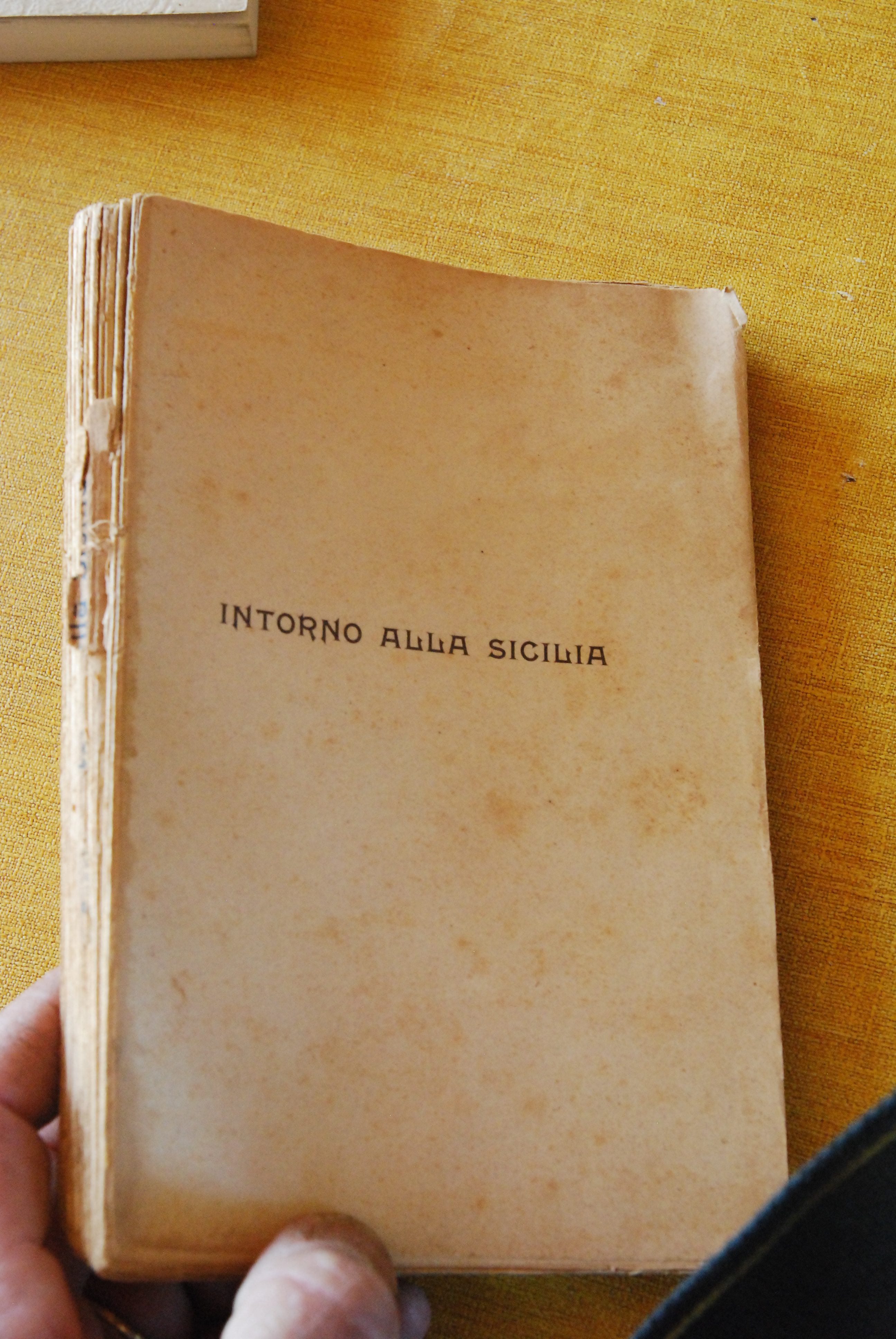 intorno alla sicilia (senza copertina ma opera cpl. )