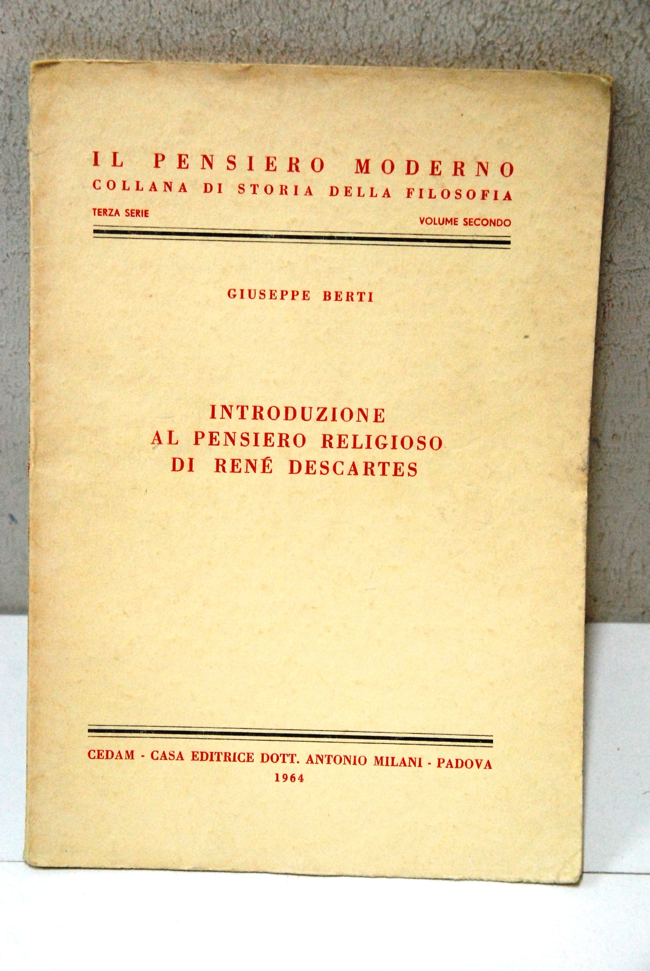 Introduzione al pensiero religioso di rene renè descartes