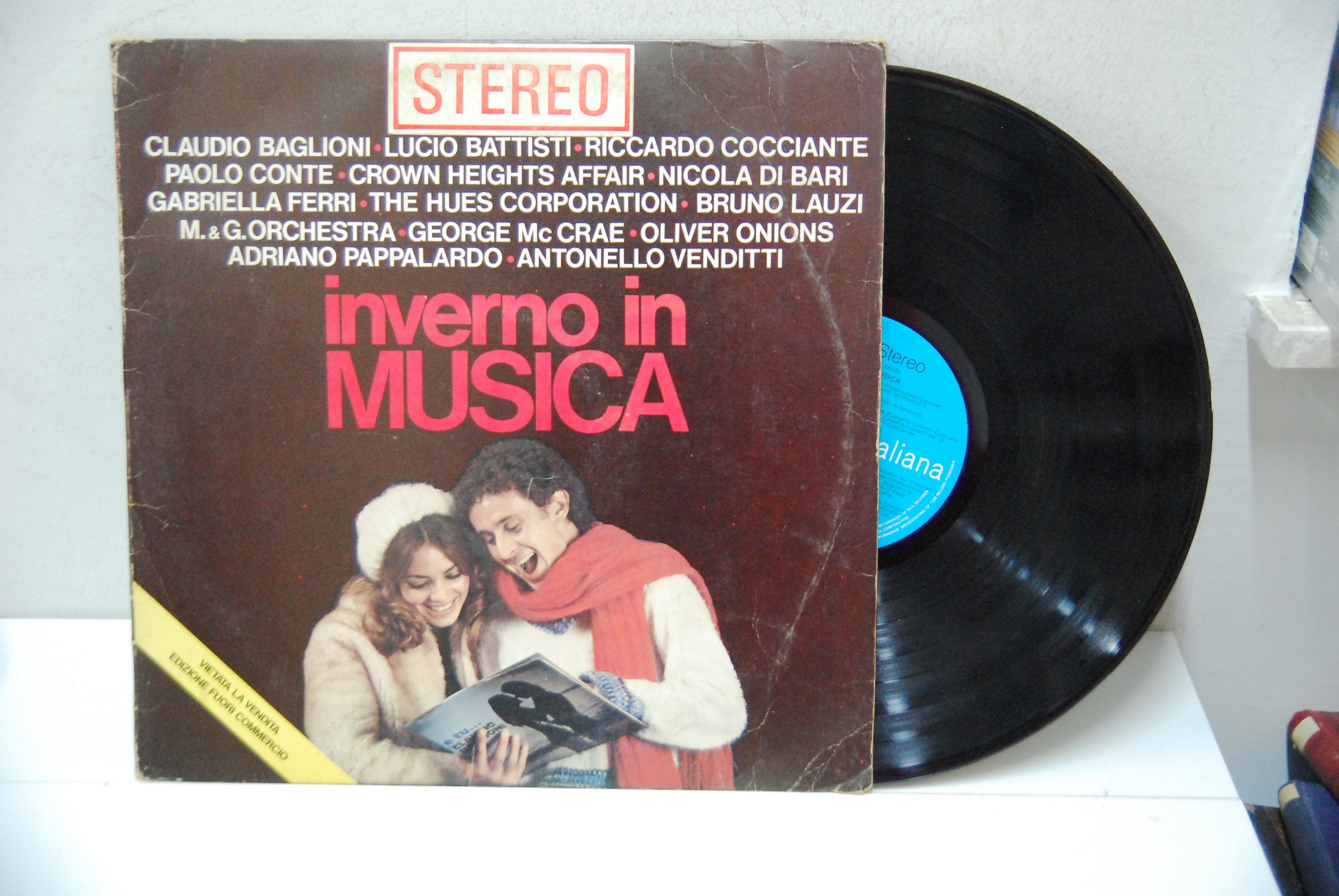 inverno in musica 33 giri edizione fuori commercio