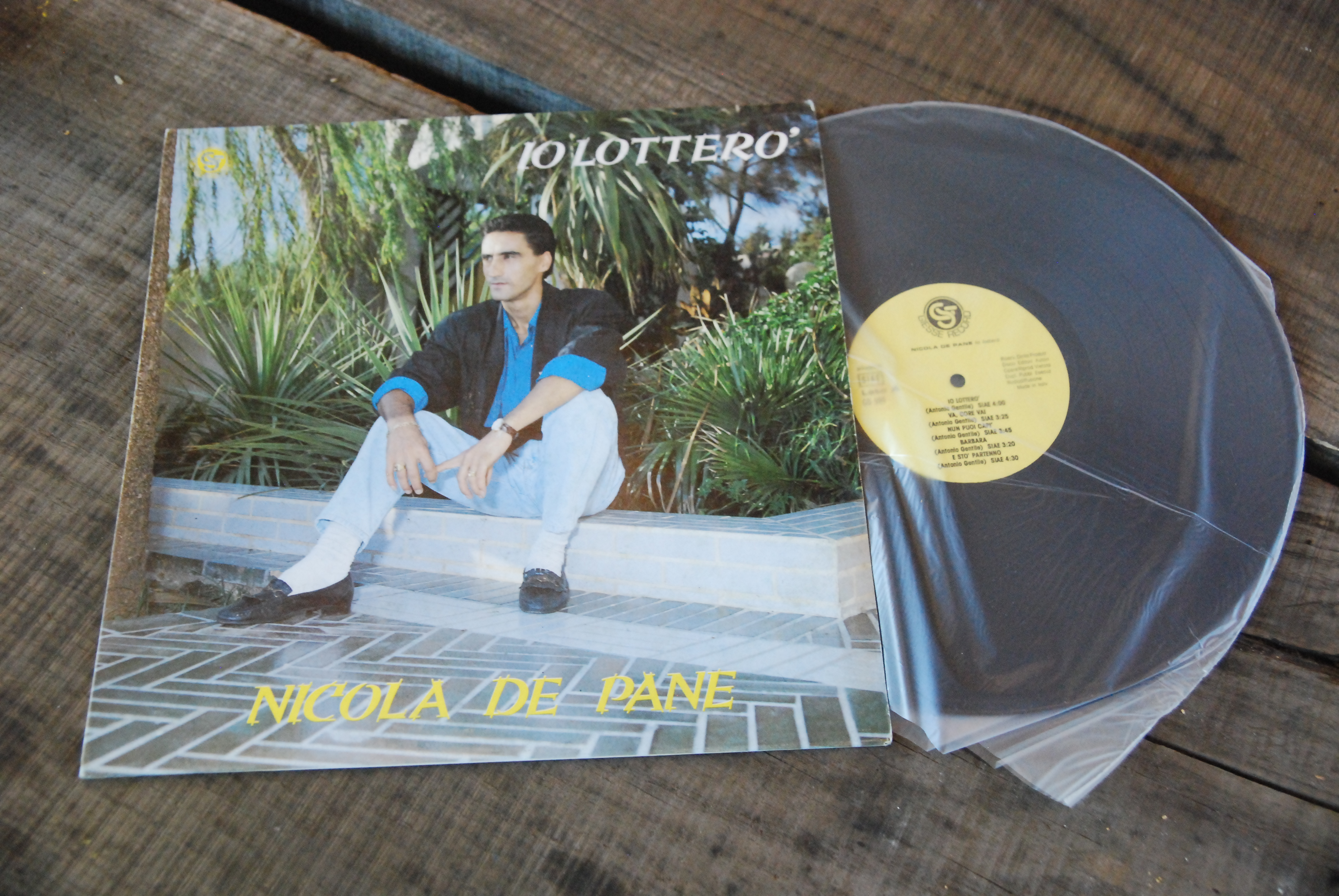 io lotterò lottero' disco lp 33 giri nuovo