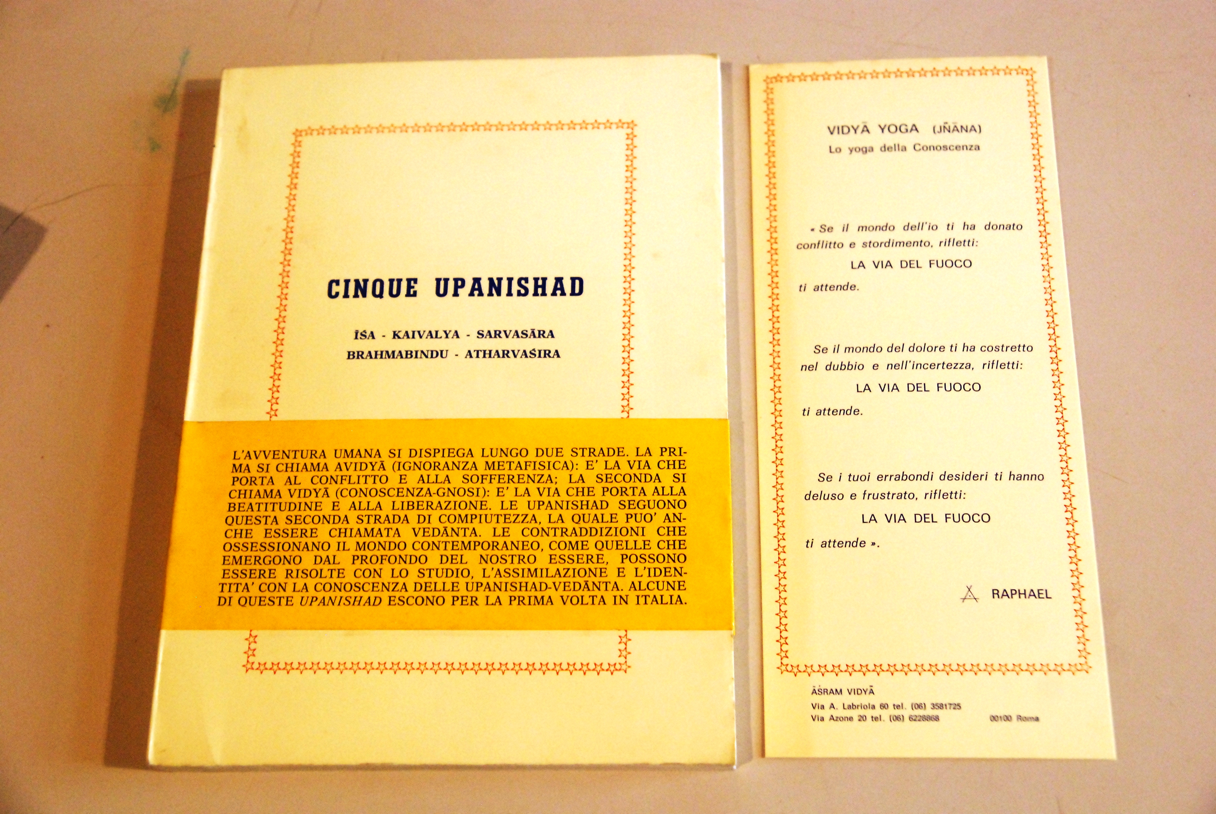 isa kaivalya sarvasara brahmabindu atharvasira NUOVISSIMO