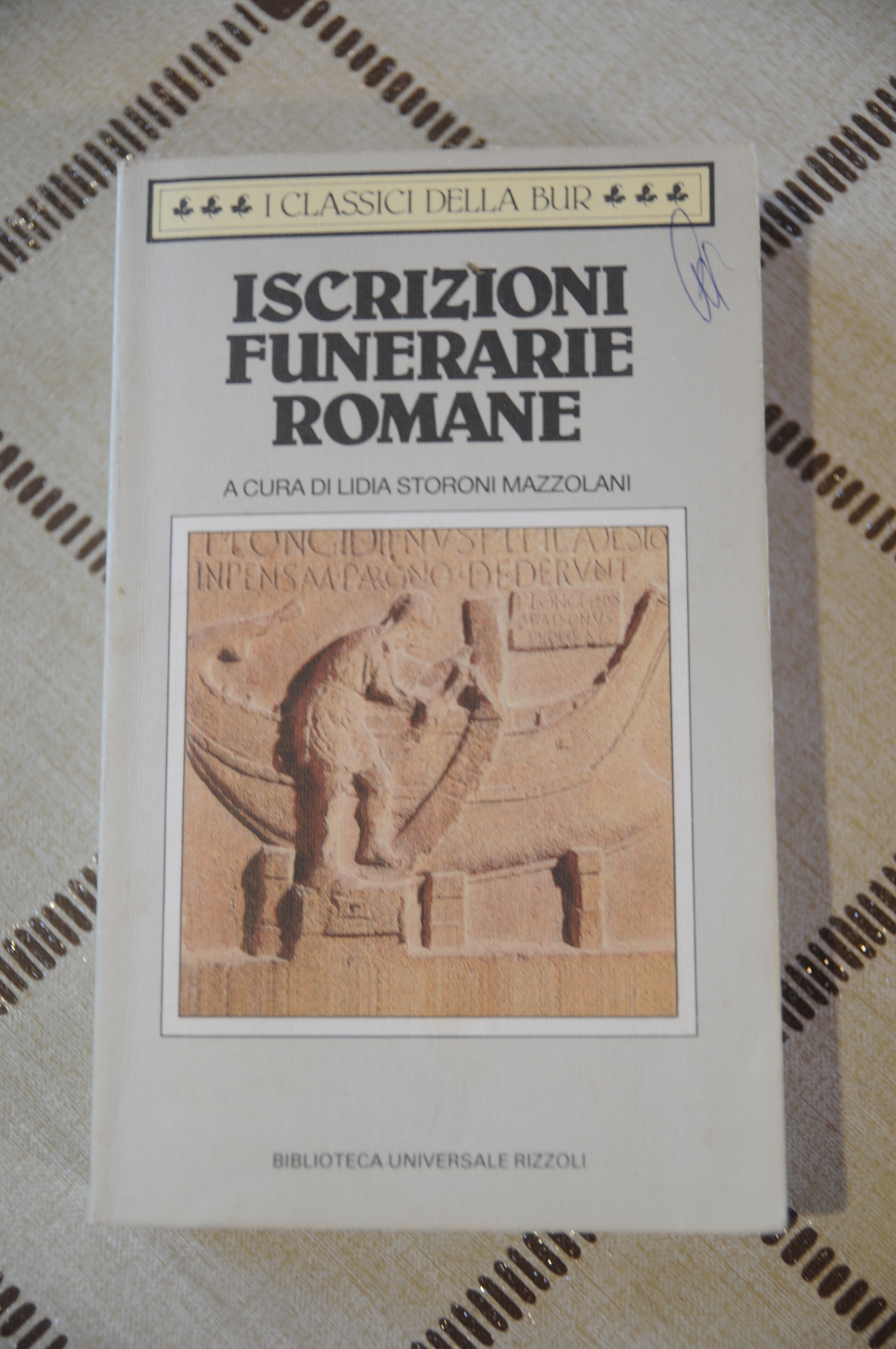 iscrizioni funerarie romane NUOVISSIMO (sigla di possesso)