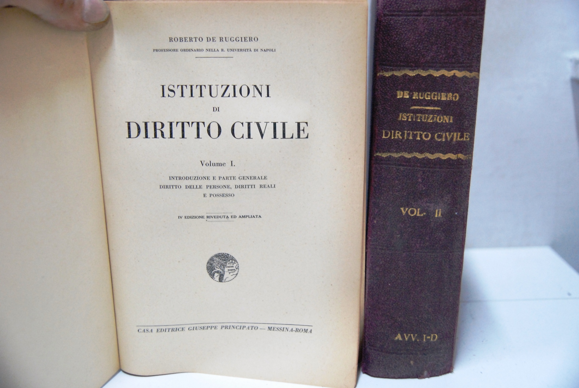 Istituzioni di diritto civile ? 2 volumi ? opera completa
