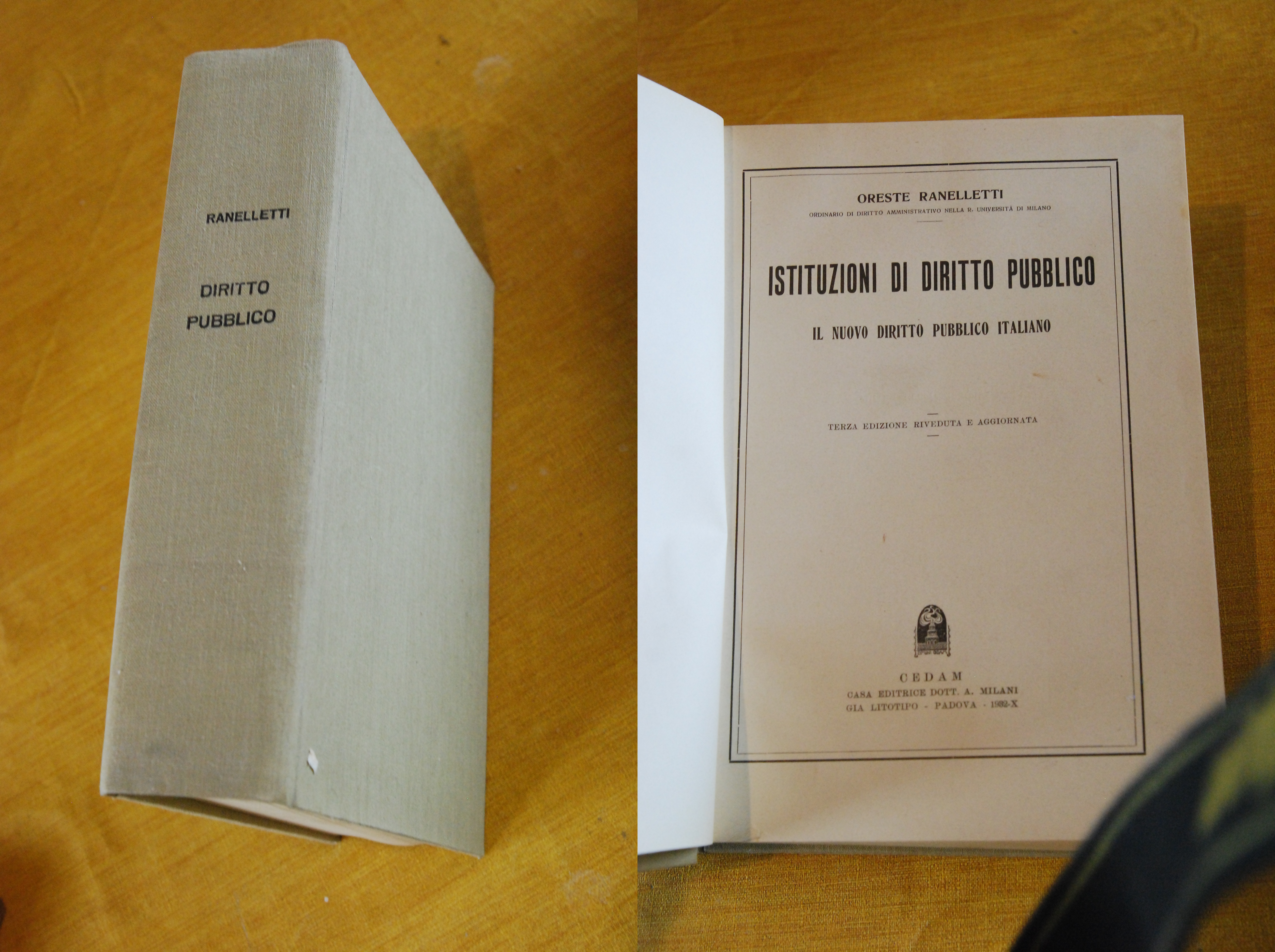 istituzioni di diritto pubblico (qualche sottolineatura a matita)