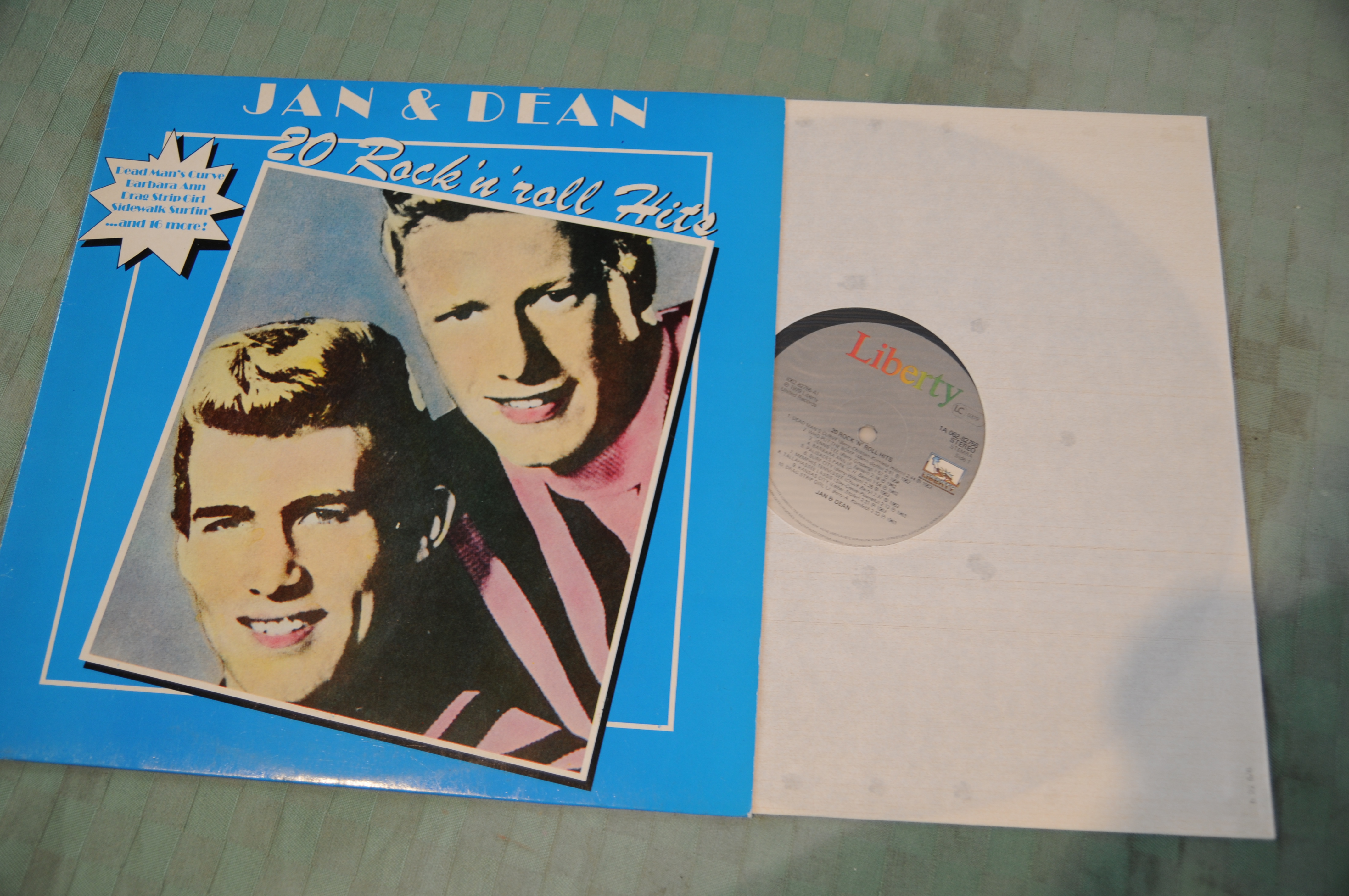 jan e and dean 20 rock roll hits NUOVISSIMO