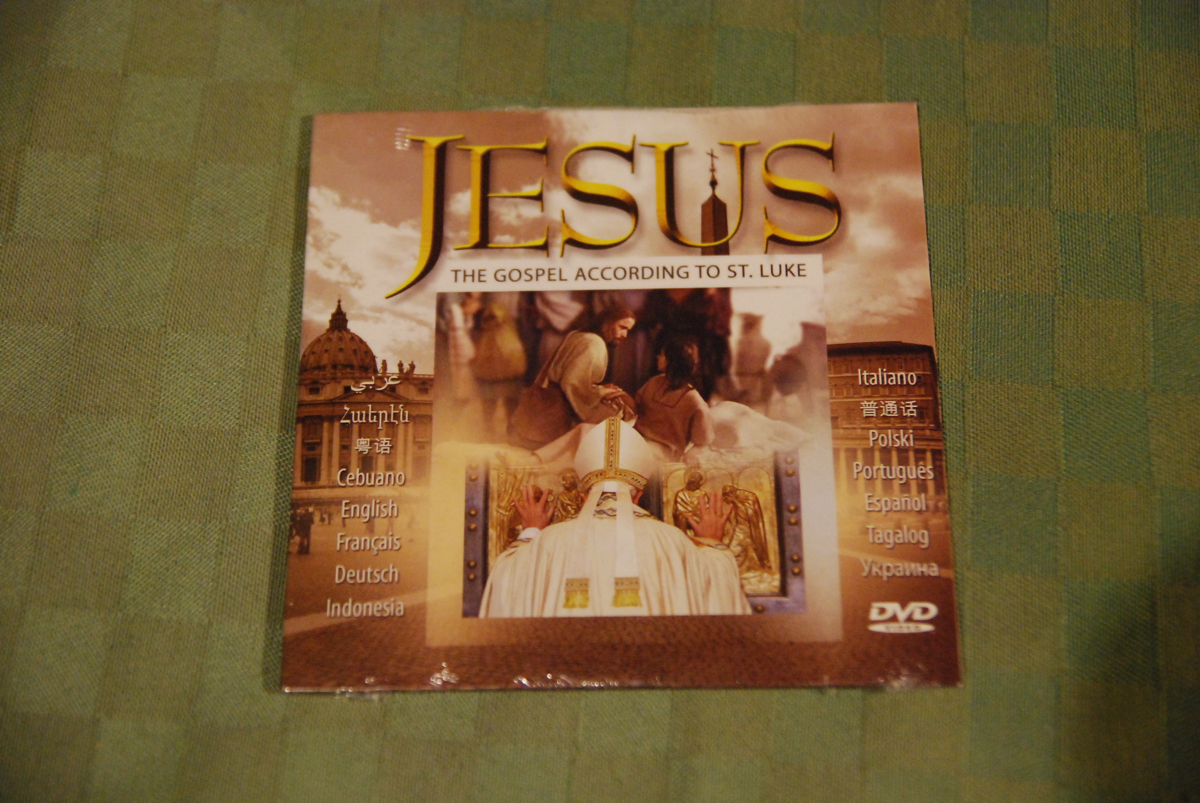 jesus the gospel according to ST. luke NUOVO