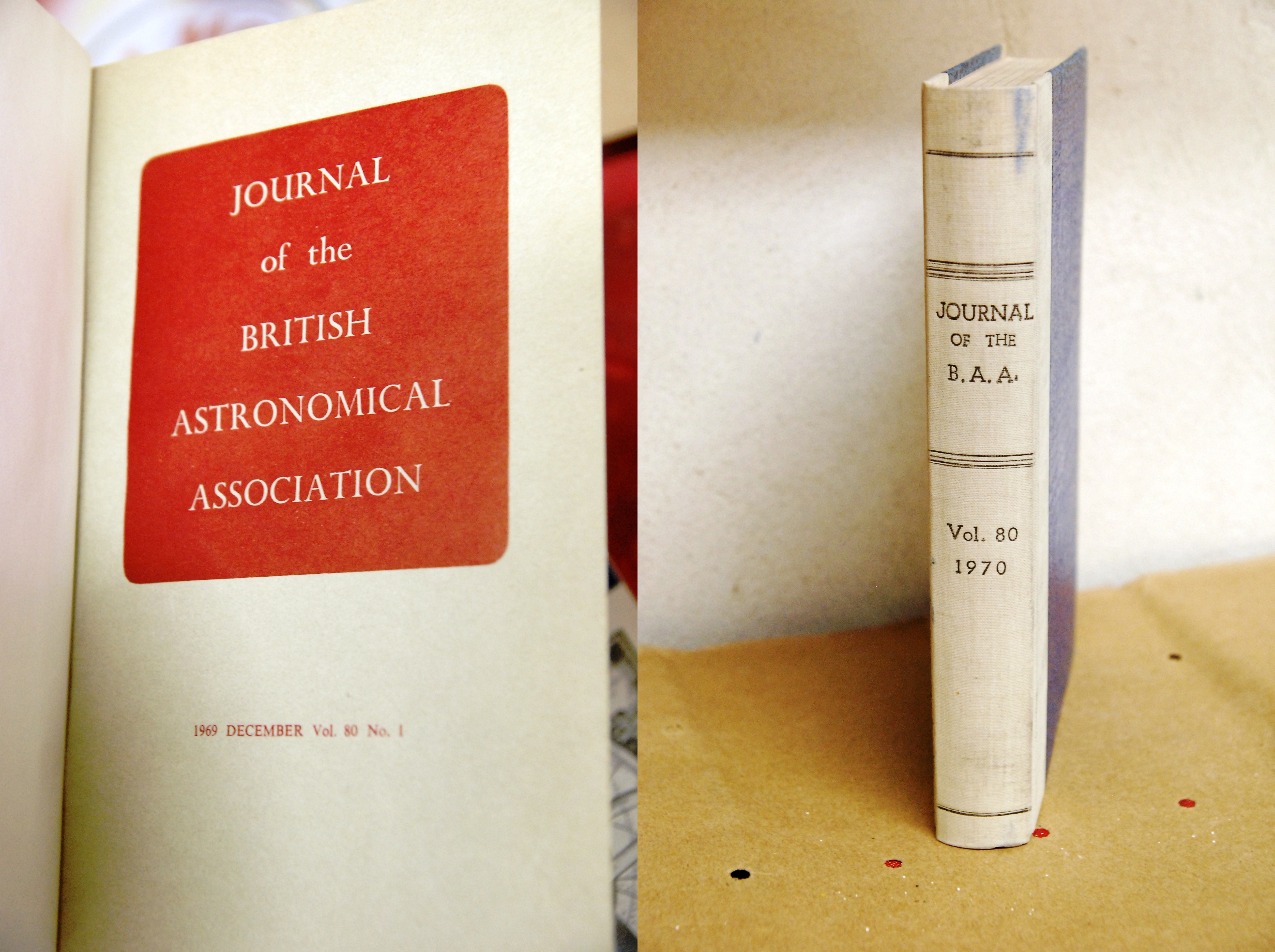 journal of the british astronomical association annata 1970