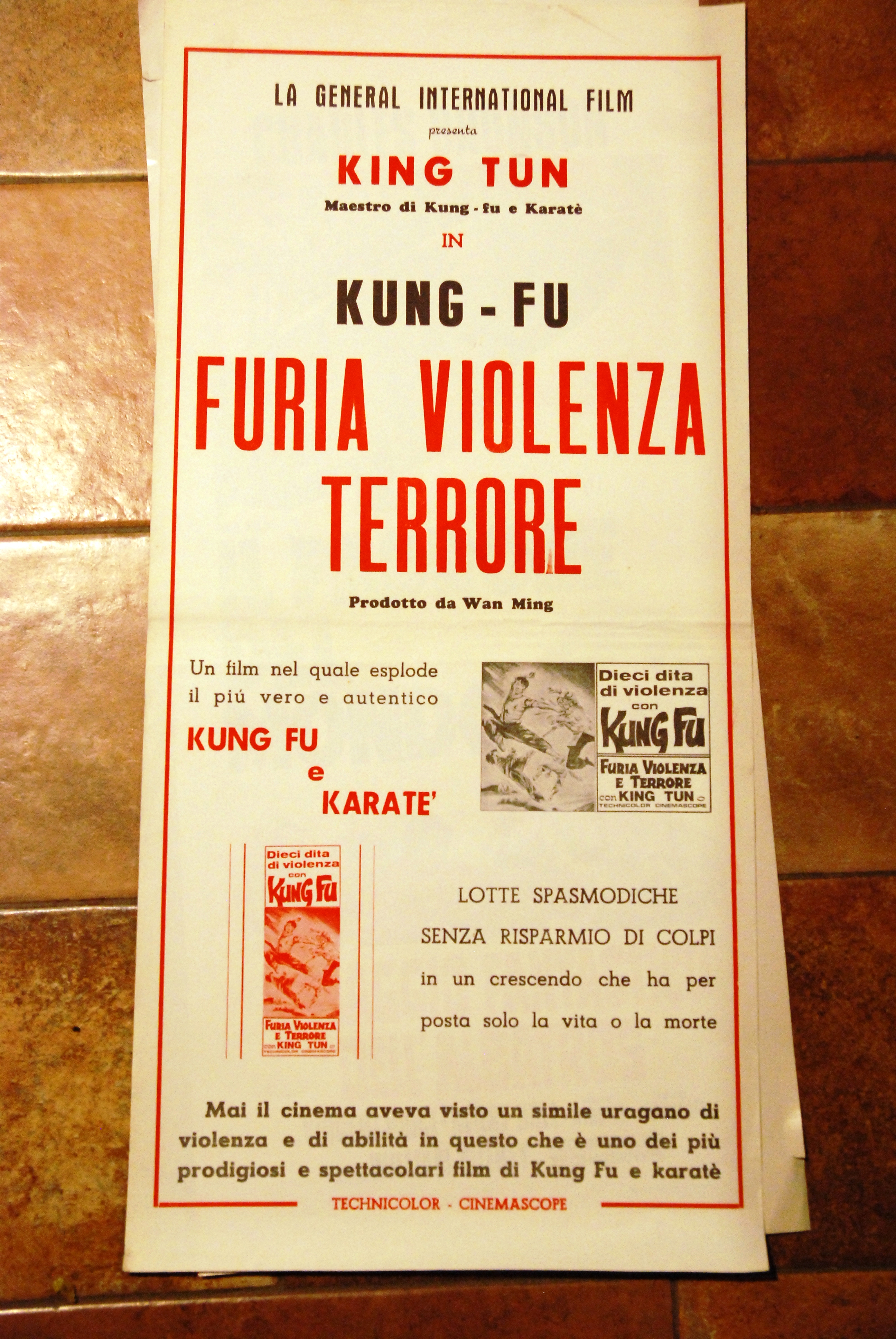 king tun kung fu furia violenza terrore wan ming